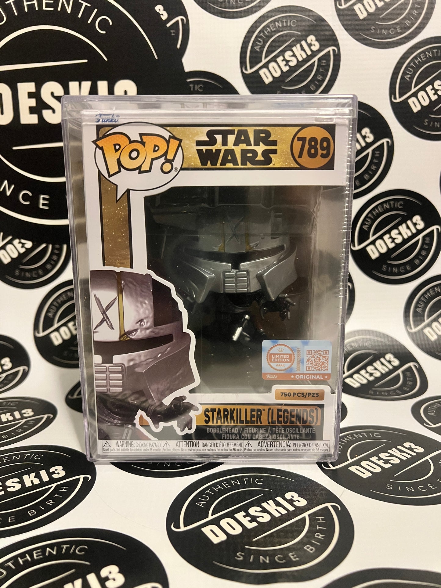 Pop! Starkiller (Legends) Masked with Pop! Protector (GRAIL)