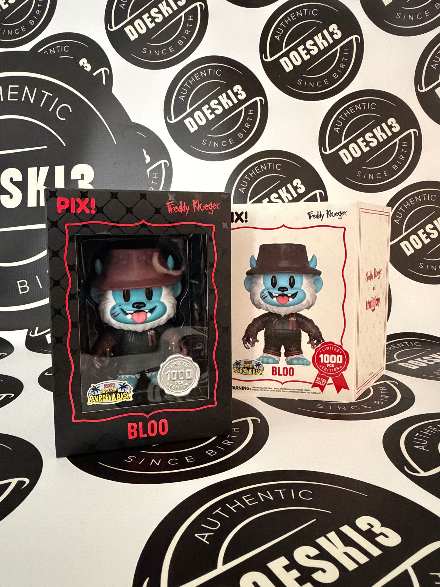 Thrilljoy Pix! Boardwalk Bash Bloo as Freddy Krueger