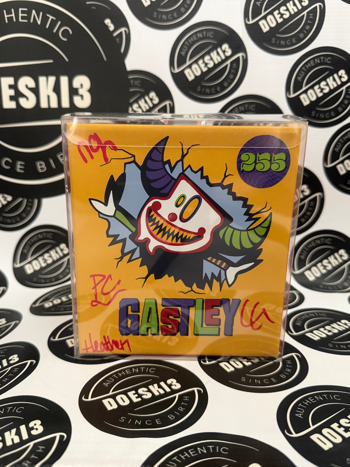 Mischief Toys Gastley Clown LE 255 W/Protector (Signed)