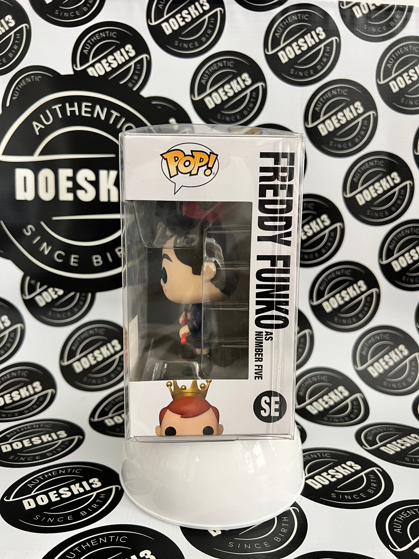 Funko Pop! Freddy as Number Five 2023 Camp Fundays Box of Fun Exclusive Pop LE 4500 W/Protector