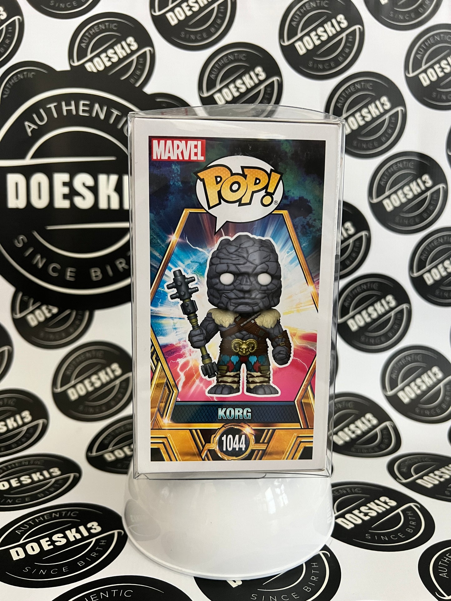 Funko Pop! Marvel Thor Love & Thunder - Korg #1044 W/Protector