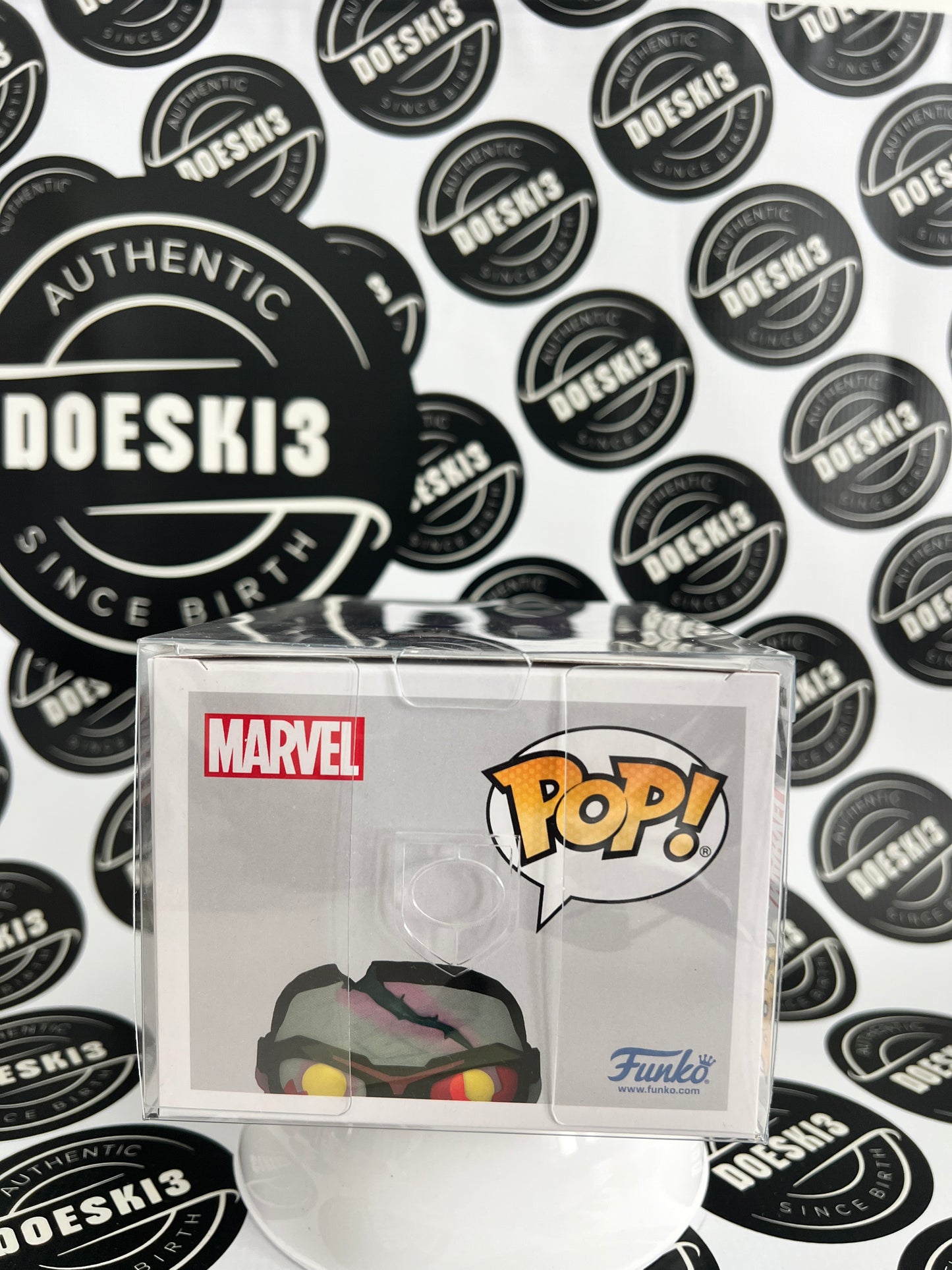 Funko Pop! Marvel Studios What If…?Zombie Falcon #942 W/Protector