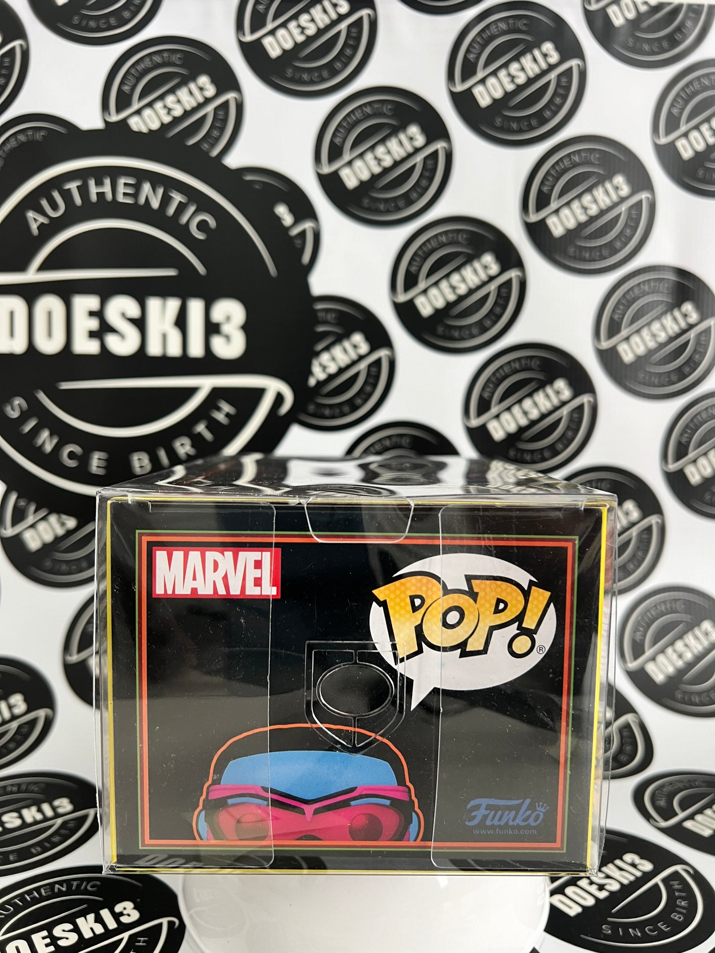 Funko Pop! Marvel Falcon Winter Soldier Black Light Captain America #987 Target Exclusive W/Protector