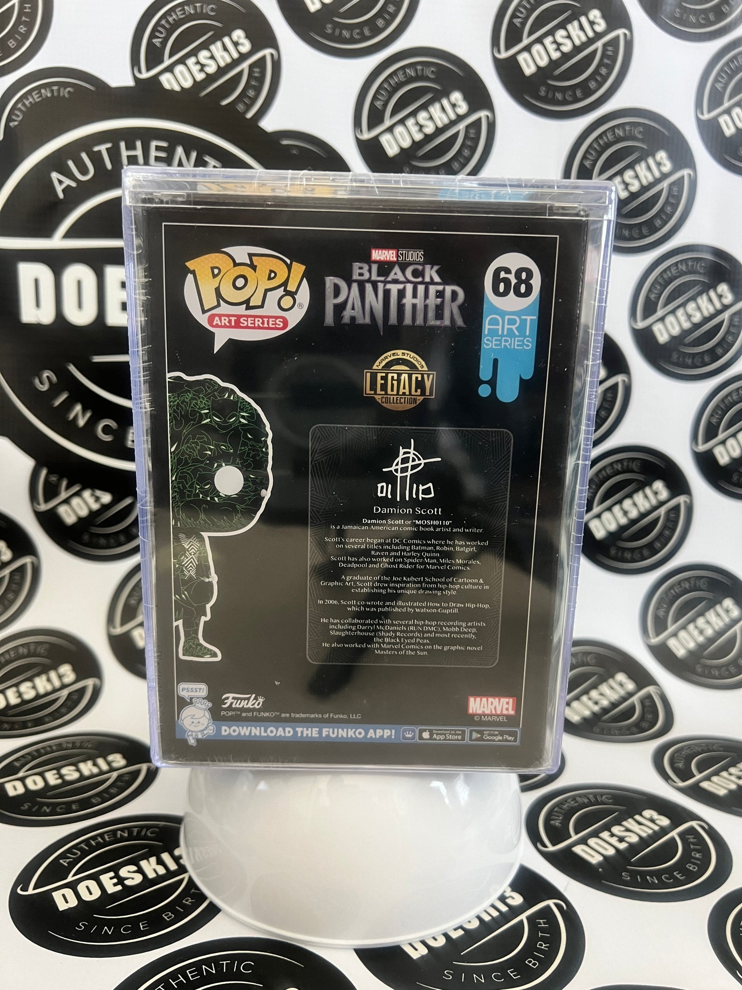 Funko Pop! Art Series - Marvel Black Panther Nakia #68 Walmart Exclusive