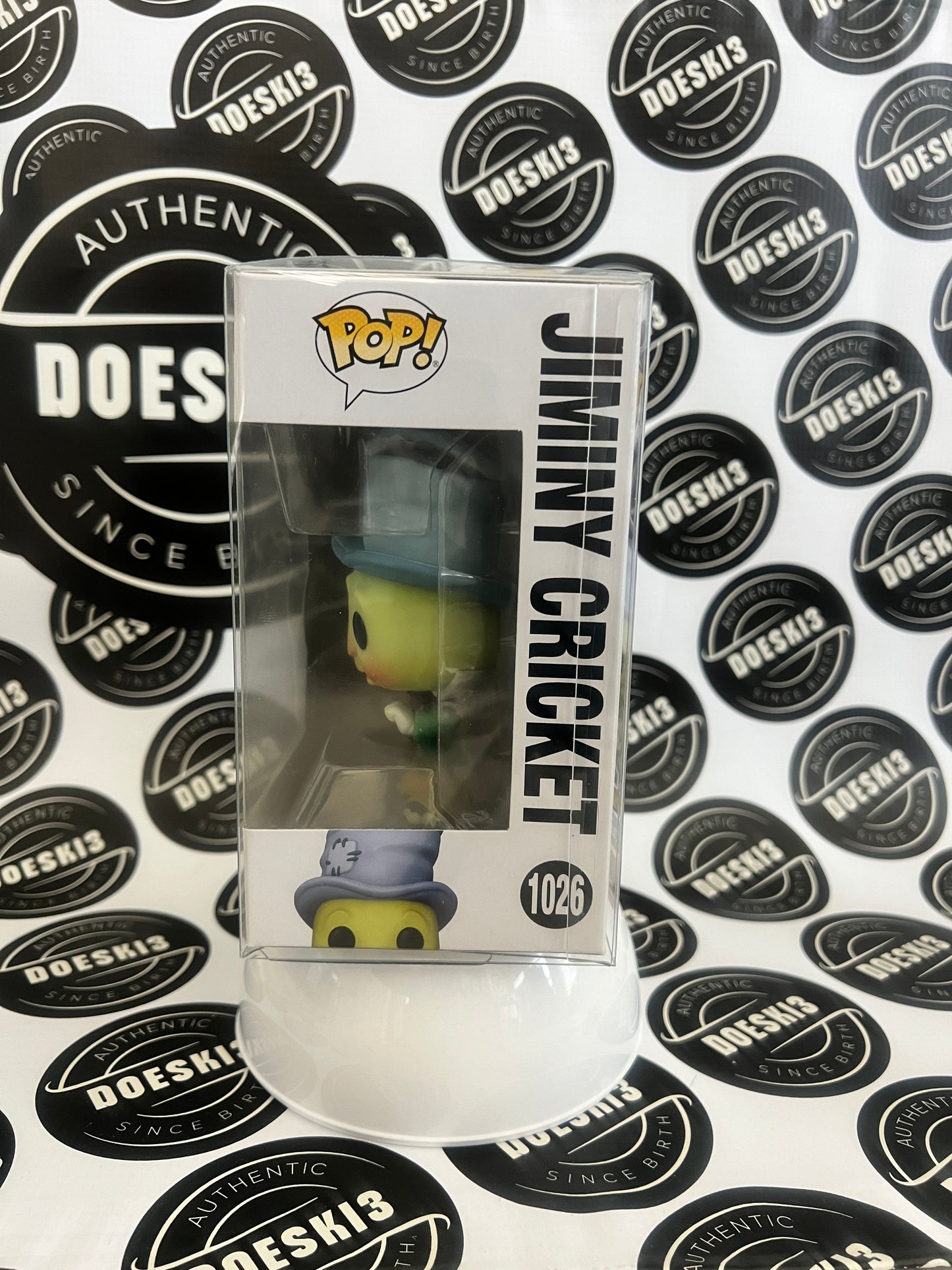Funko Pop Disney Jiminy Cricket #1026 (Tattered) W/Protector