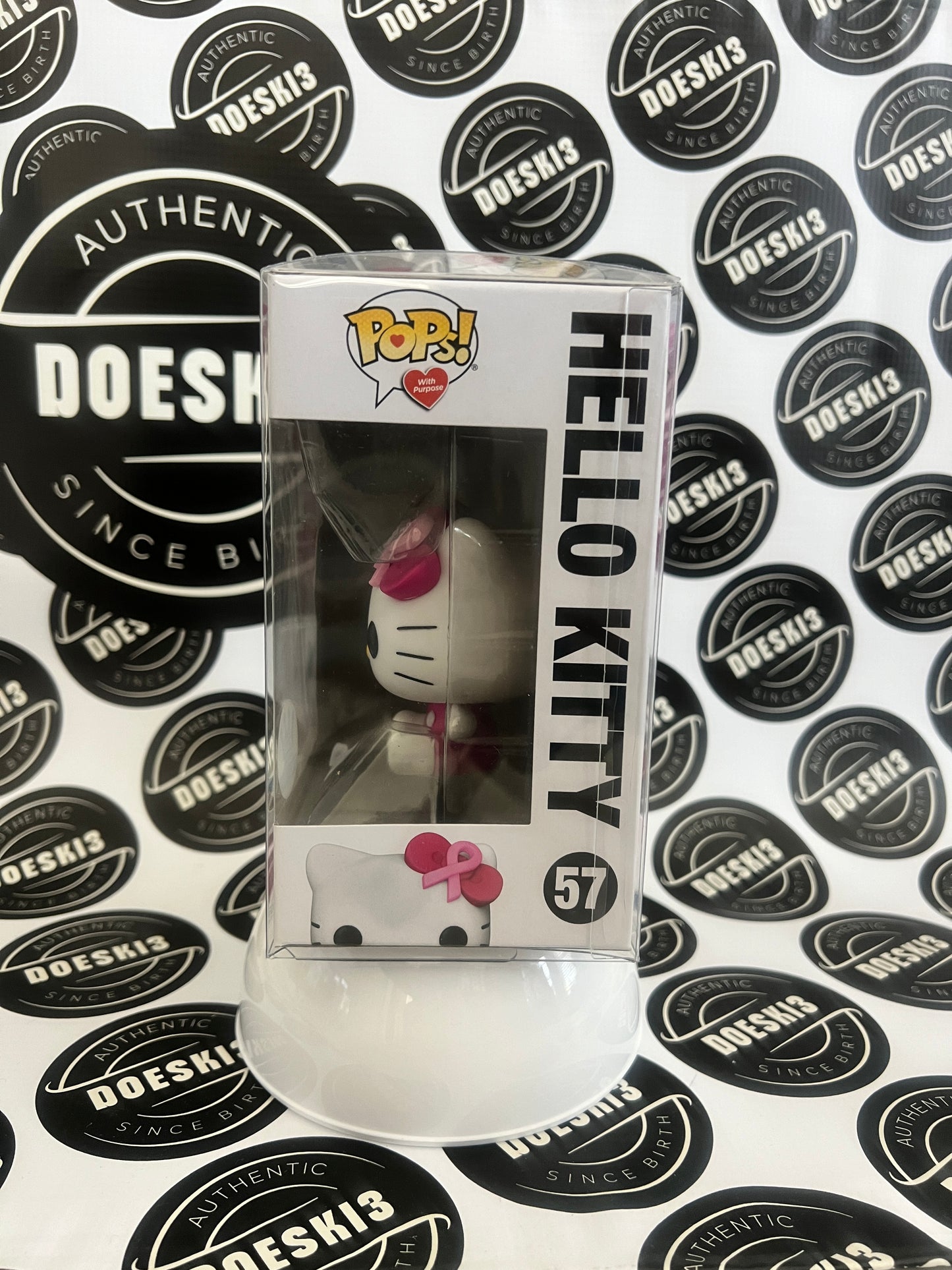 Funko Pop: Hello Kitty #57 Breast Cancer Awareness Funko Exclusive W/Protector