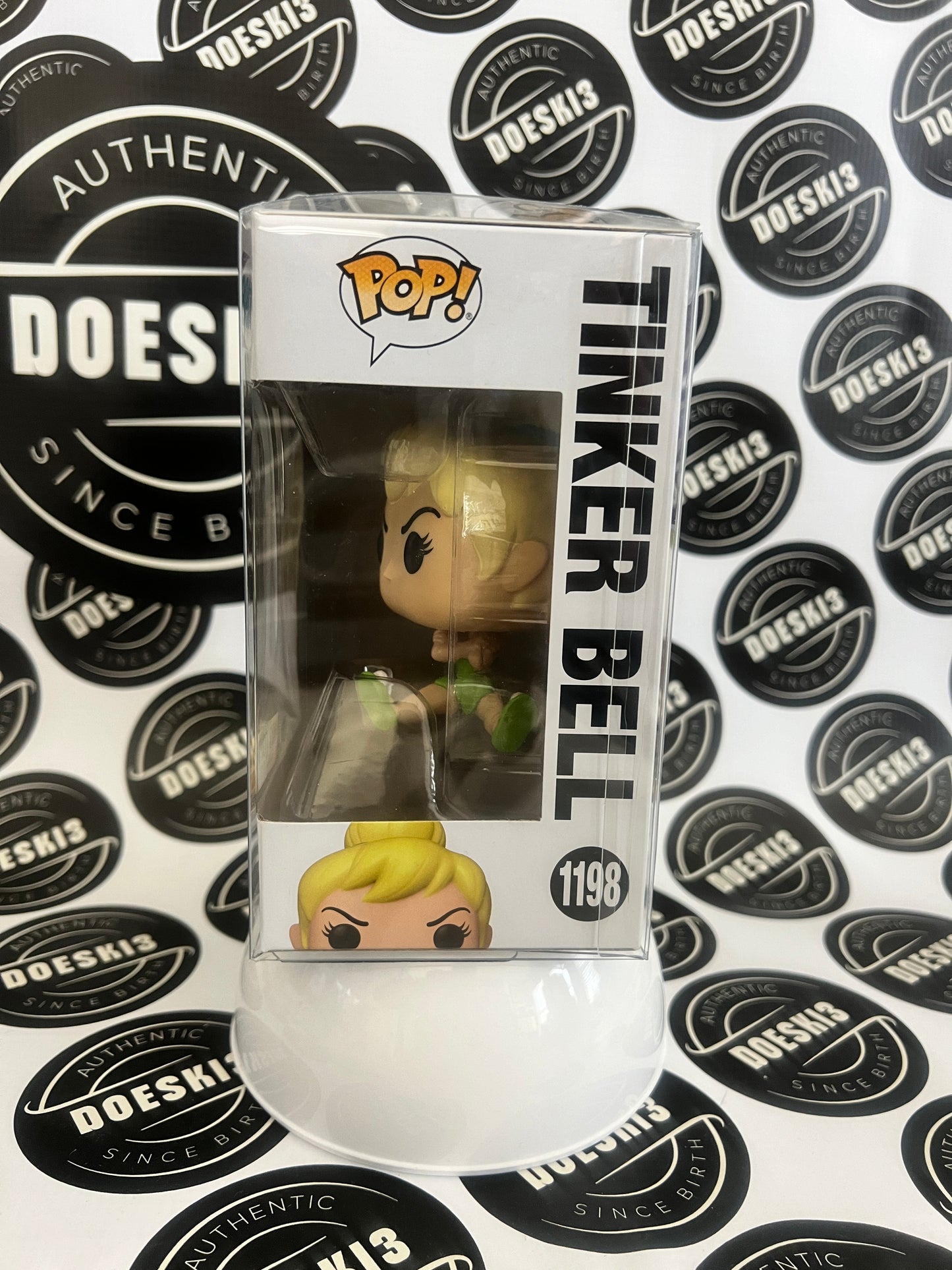 Funko Pop #1198 Tinker Bell Peter Pan Disney Classics Hot Topic Exclusive W/Protector
