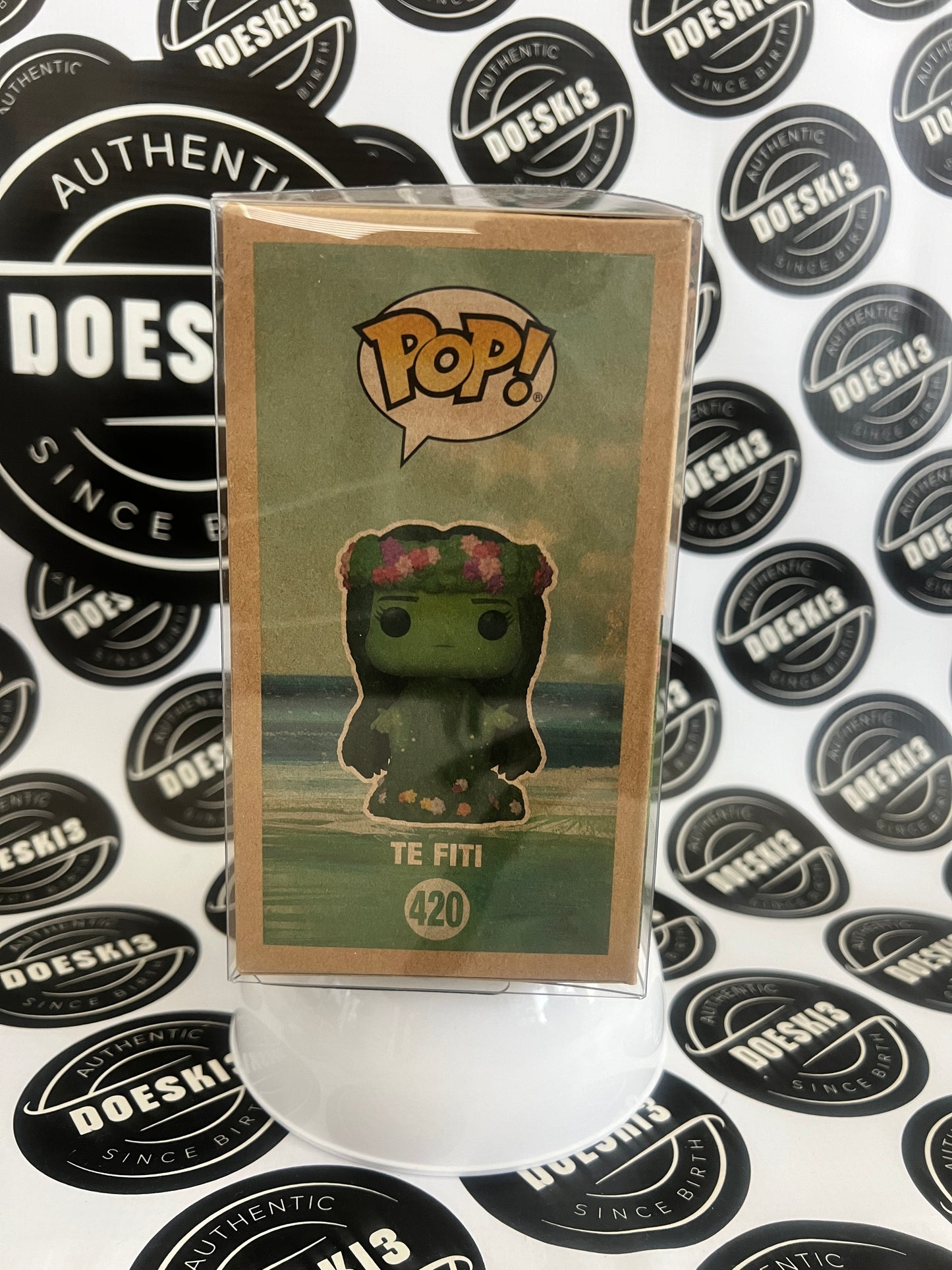 Funko Pop! Disney Moana TE FITI Flocked #420 Earth Day Exclusive 2022 W/Protector