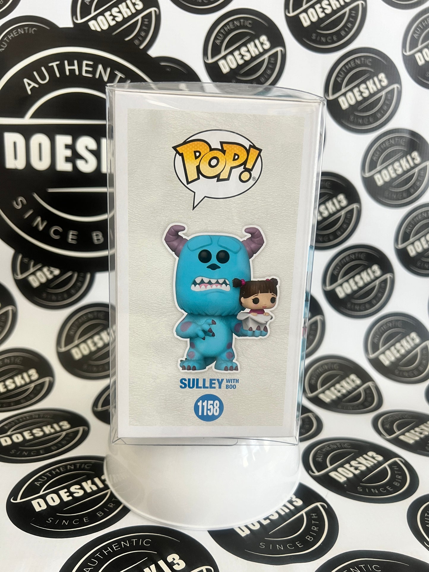 Funko Pop! Pixar Sulley with Boo Funko (Exclusive) #1158 W/ Protector