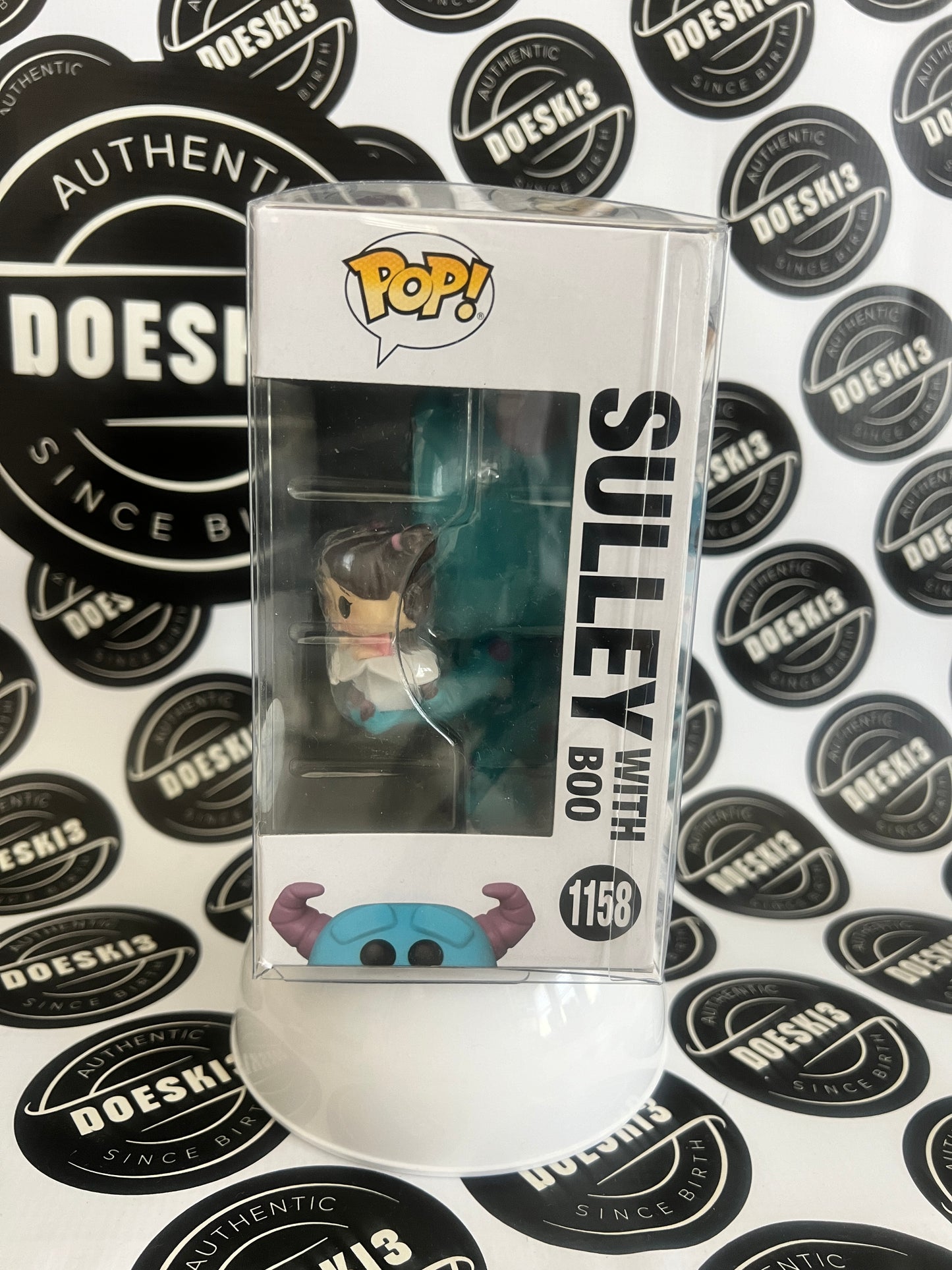 Funko Pop! Pixar Sulley with Boo Funko (Exclusive) #1158 W/ Protector