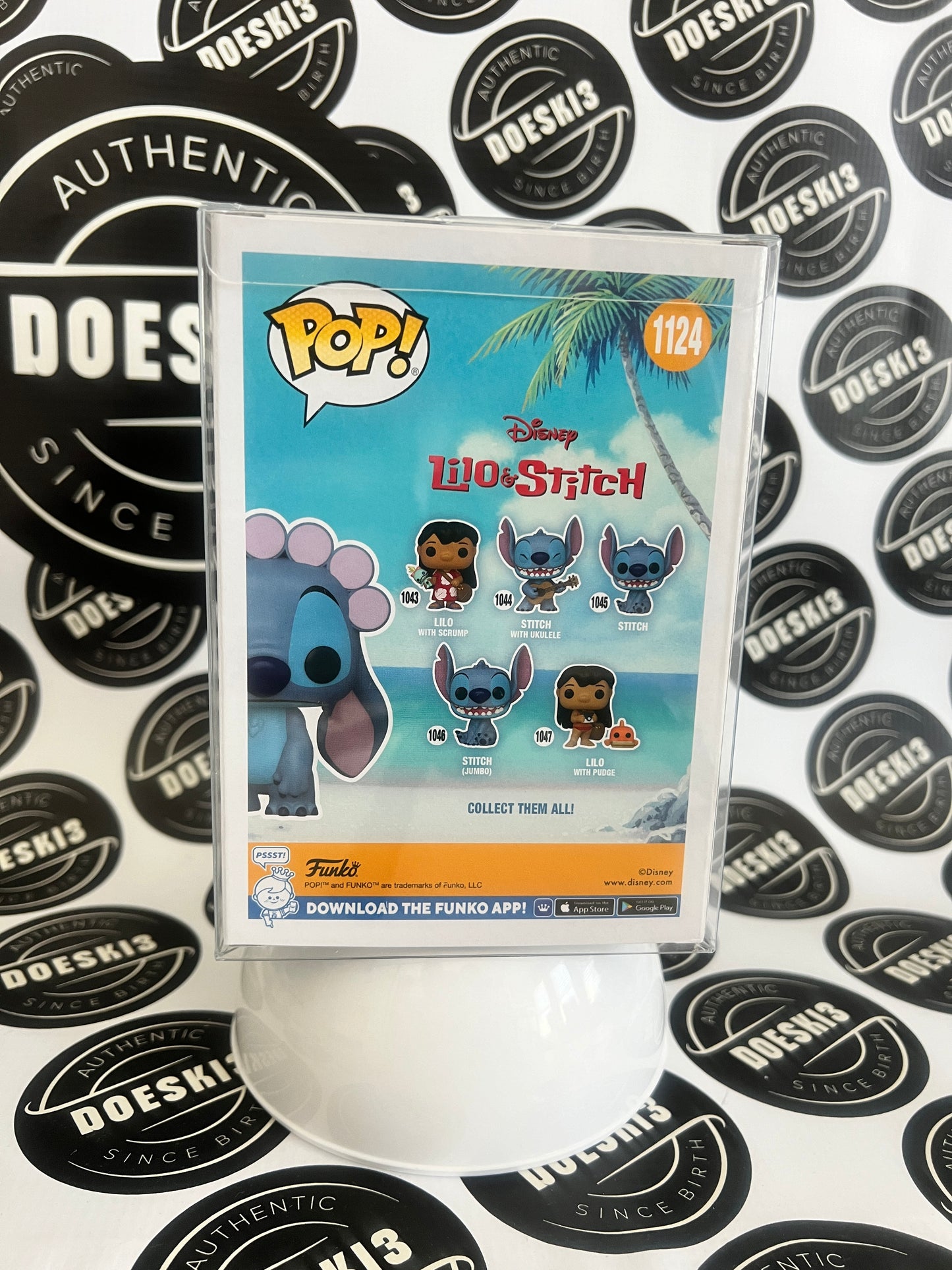 Funko Pop Disney: Lilo & Stitch - Stitch in Rollers #1124 NYCC 2021 Exclusive W/Protector