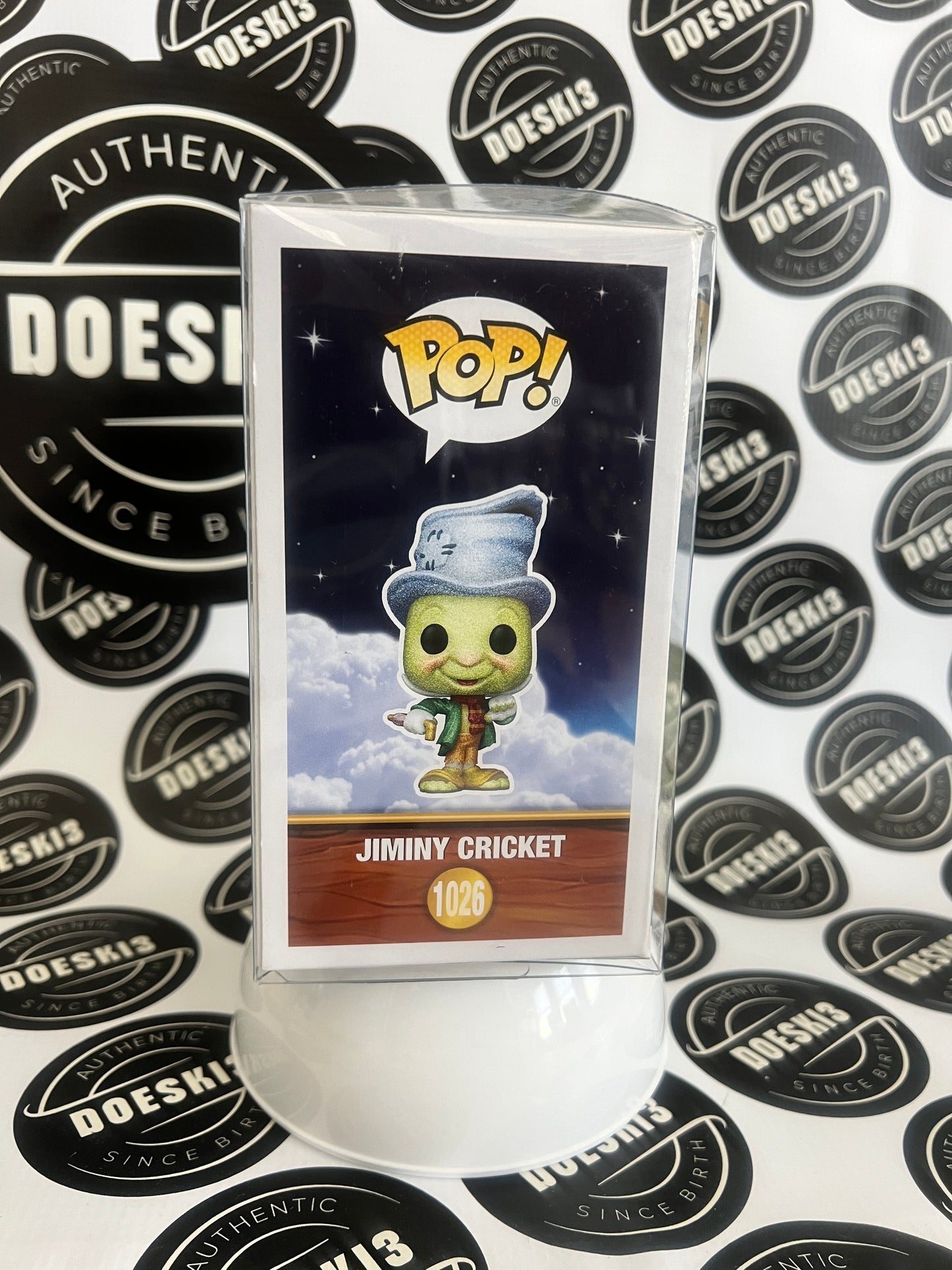 Funko Pop Jiminy Cricket # 1026 Diamond * BAM! Exclusive W/Protector