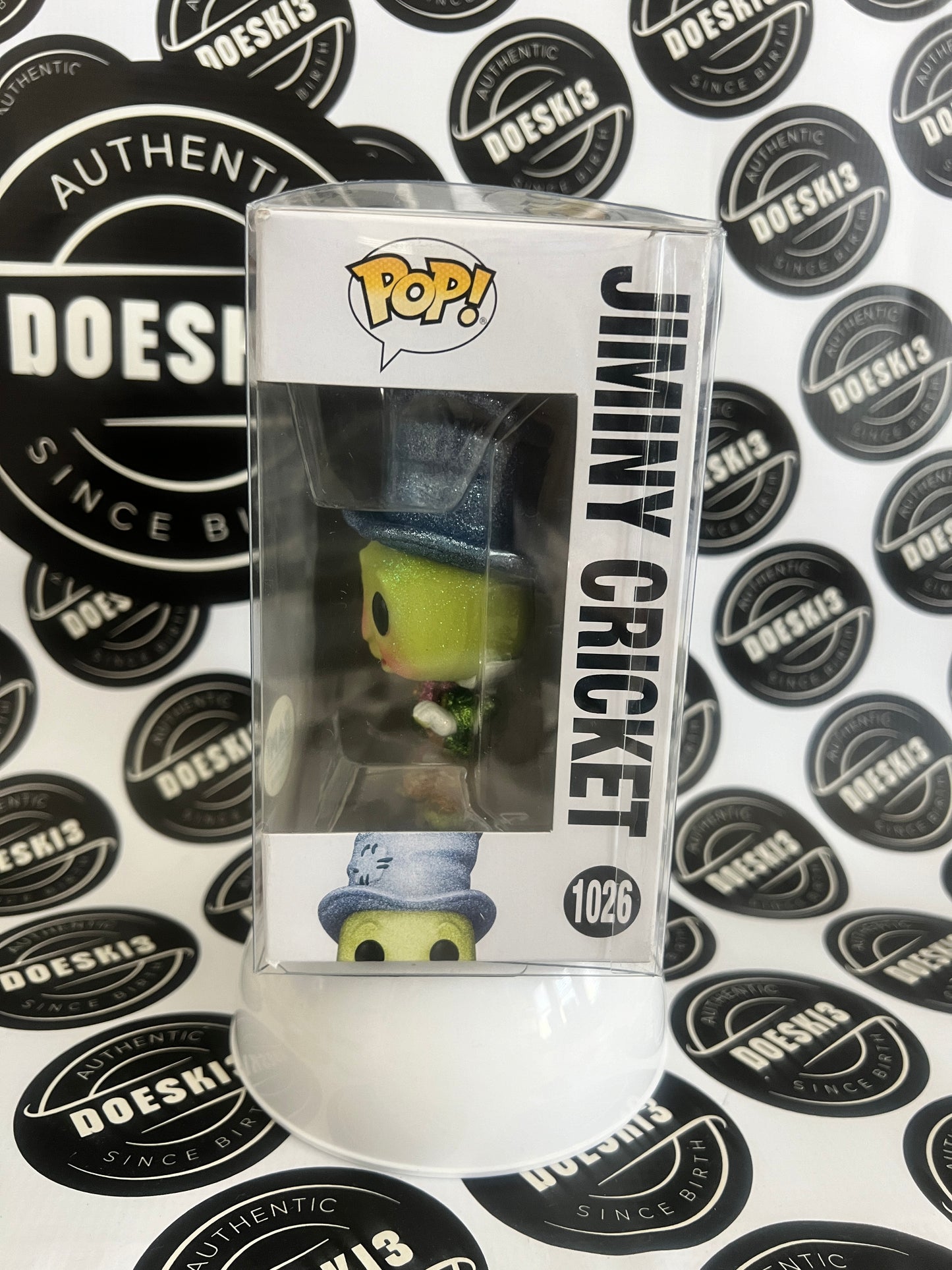 Funko Pop Jiminy Cricket # 1026 Diamond * BAM! Exclusive W/Protector