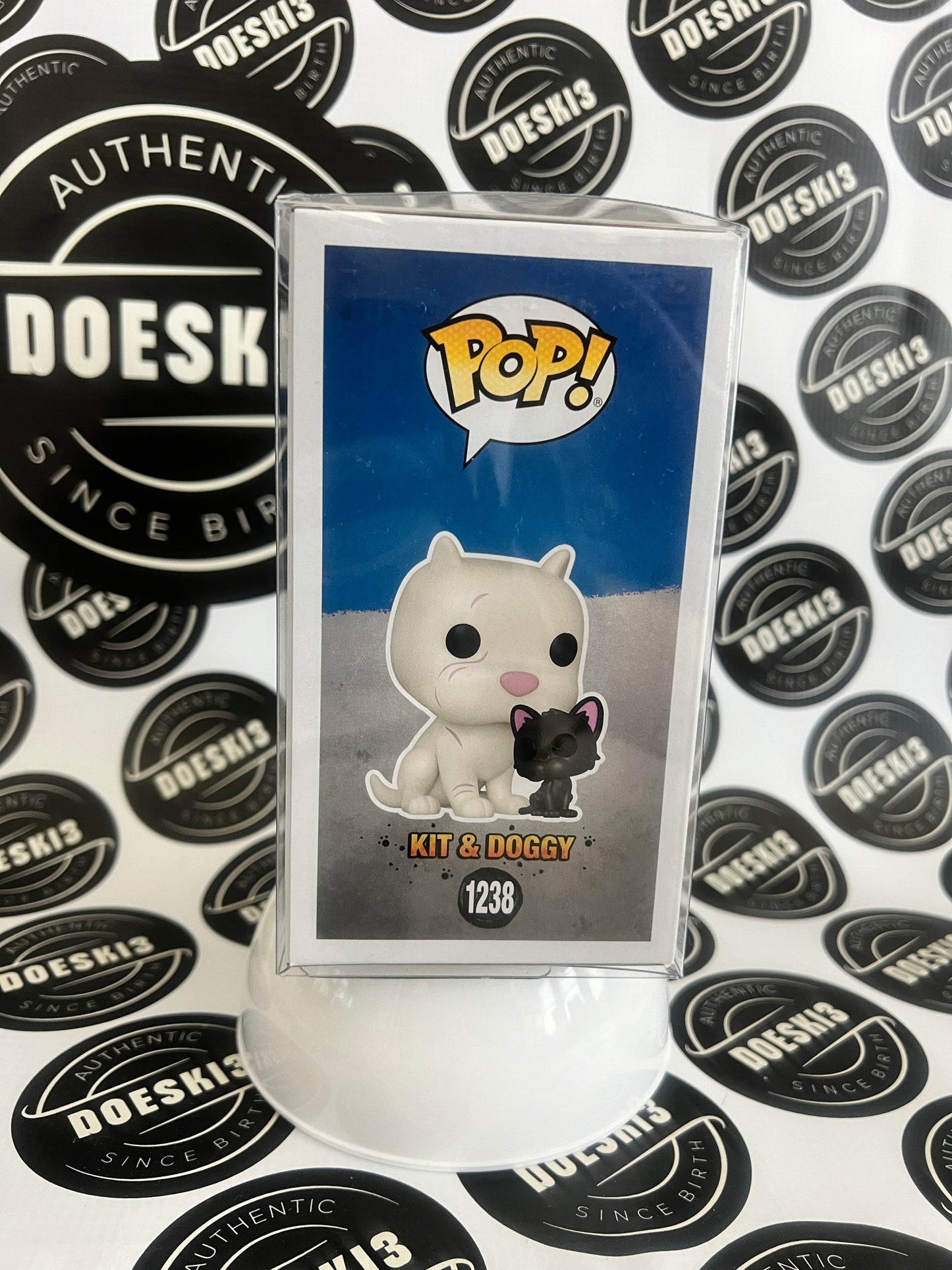 Funko Pop Pixar Kit &Doggy #1238 2022 Fall Convention W/Protector