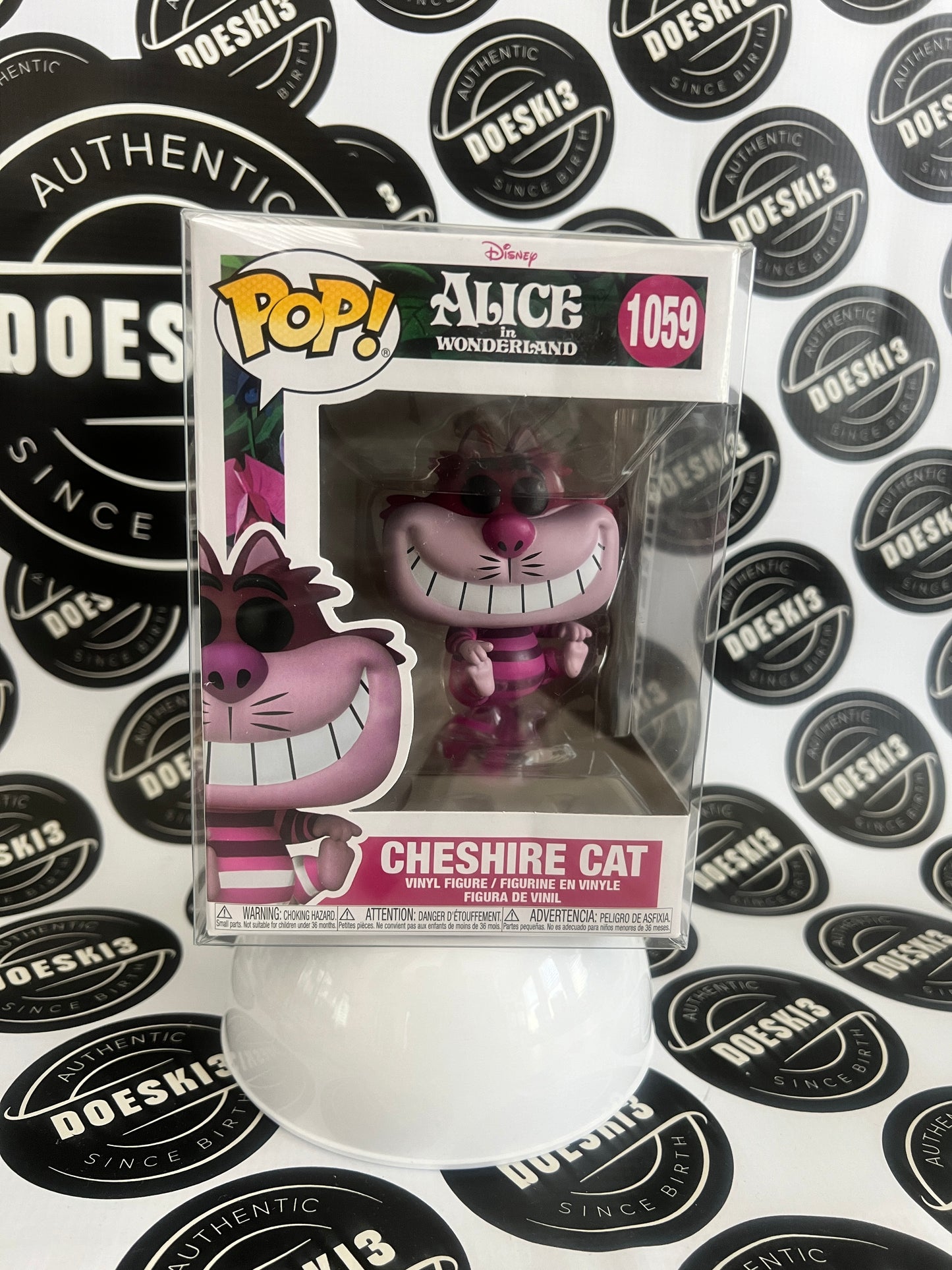 Funko Pop! Disney Alice in Wonderland #1059 Cheshire Cat W/Protector