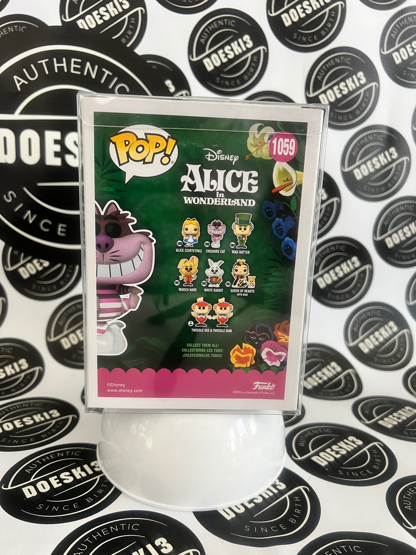 Funko Pop! Disney Alice in Wonderland #1059 Cheshire Cat W/Protector