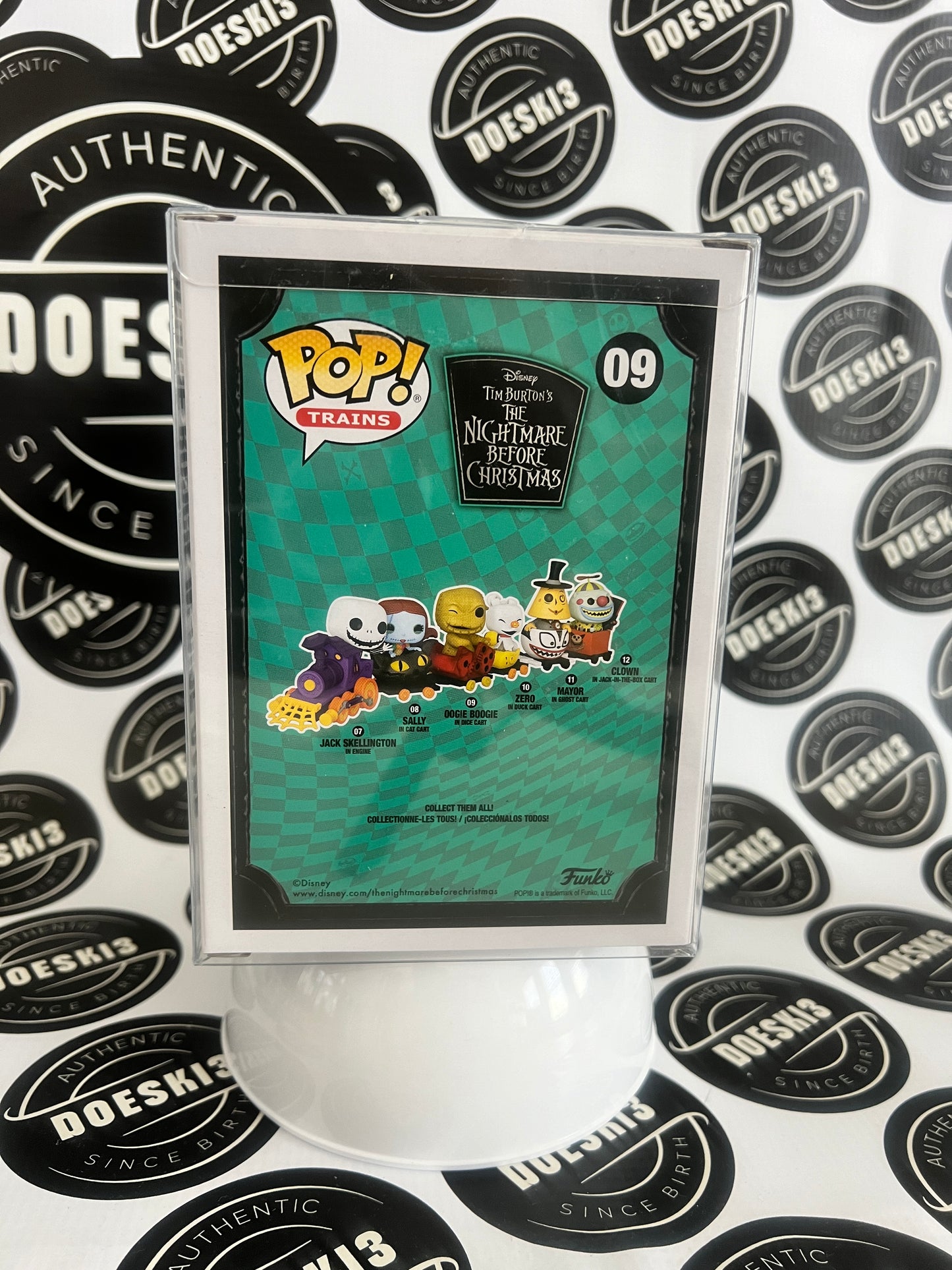 Funko POP! Trains: Disney - Oogie Boogie in Dice Cart #09 W/Protector