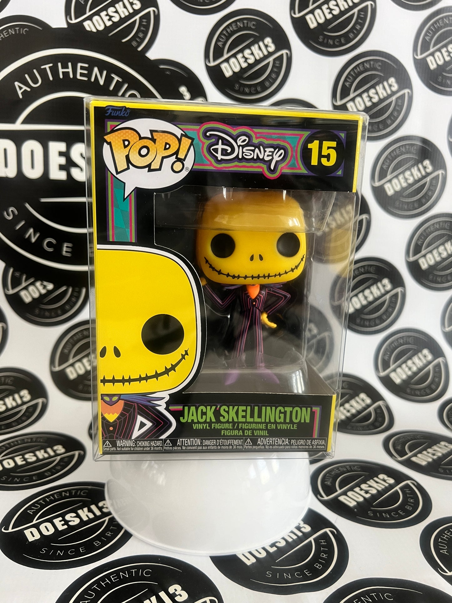Funko Pop! Disney Nightmare Before Christmas Jack Skellington #15 W/Protector