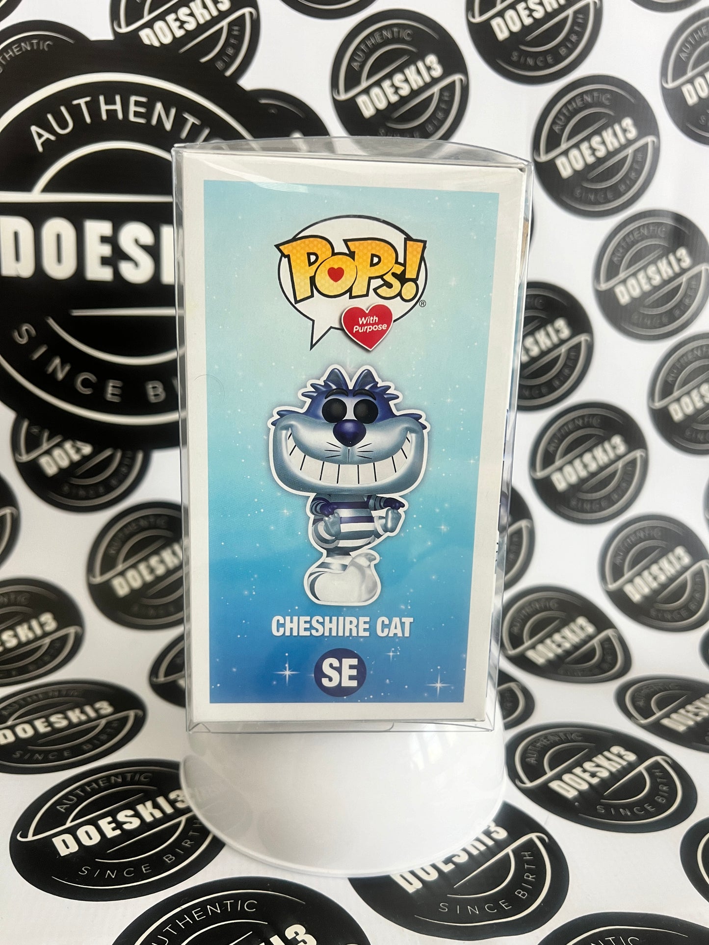 Funko Pops! with Purpose Disney Make A Wish Cheshire Cat #SE W/Protector