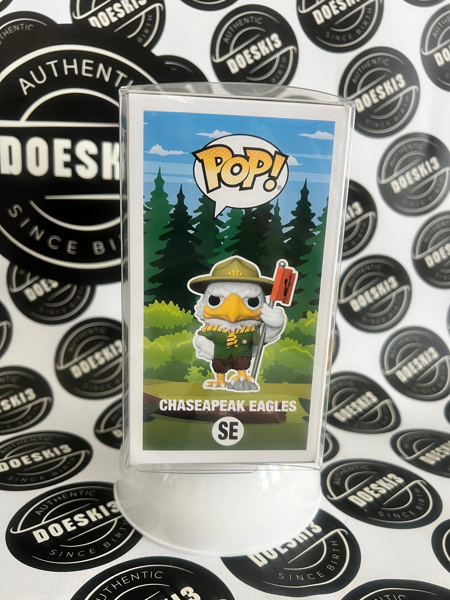 Funko Pop! Chaseapeak Eagles Mascot Camp Fundays LE 6500