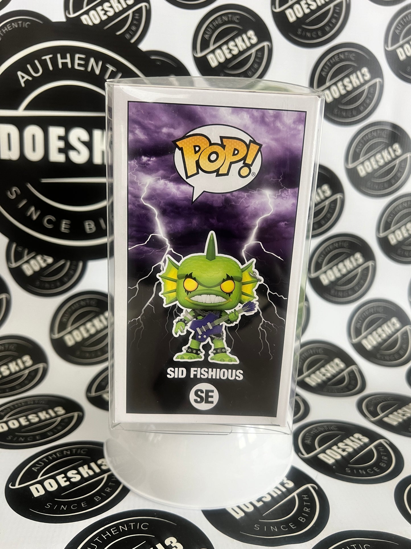 Funko Pop! Sid Fishious Heavy Metal Halloween Mascot 2023 LE 6000 W/Protector