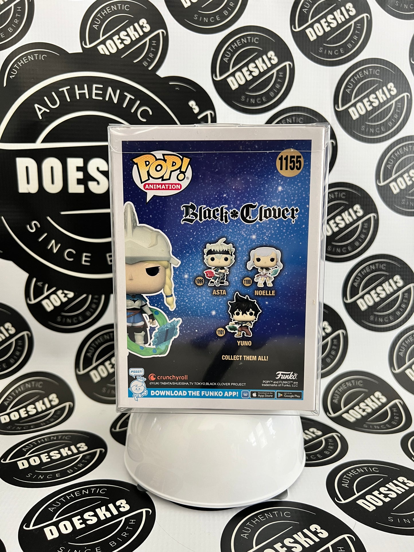 Funko Pop! Black Clover Charlotte GITD #1155 Chalice Collectibles Exclusive W/Protector