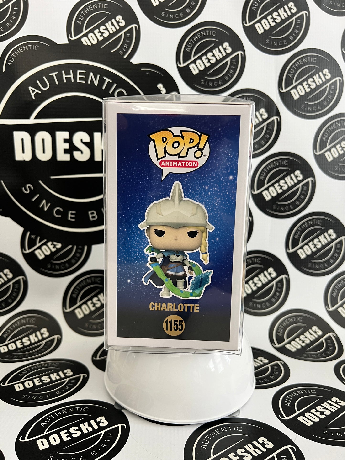 Funko Pop! Black Clover Charlotte GITD #1155 Chalice Collectibles Exclusive W/Protector