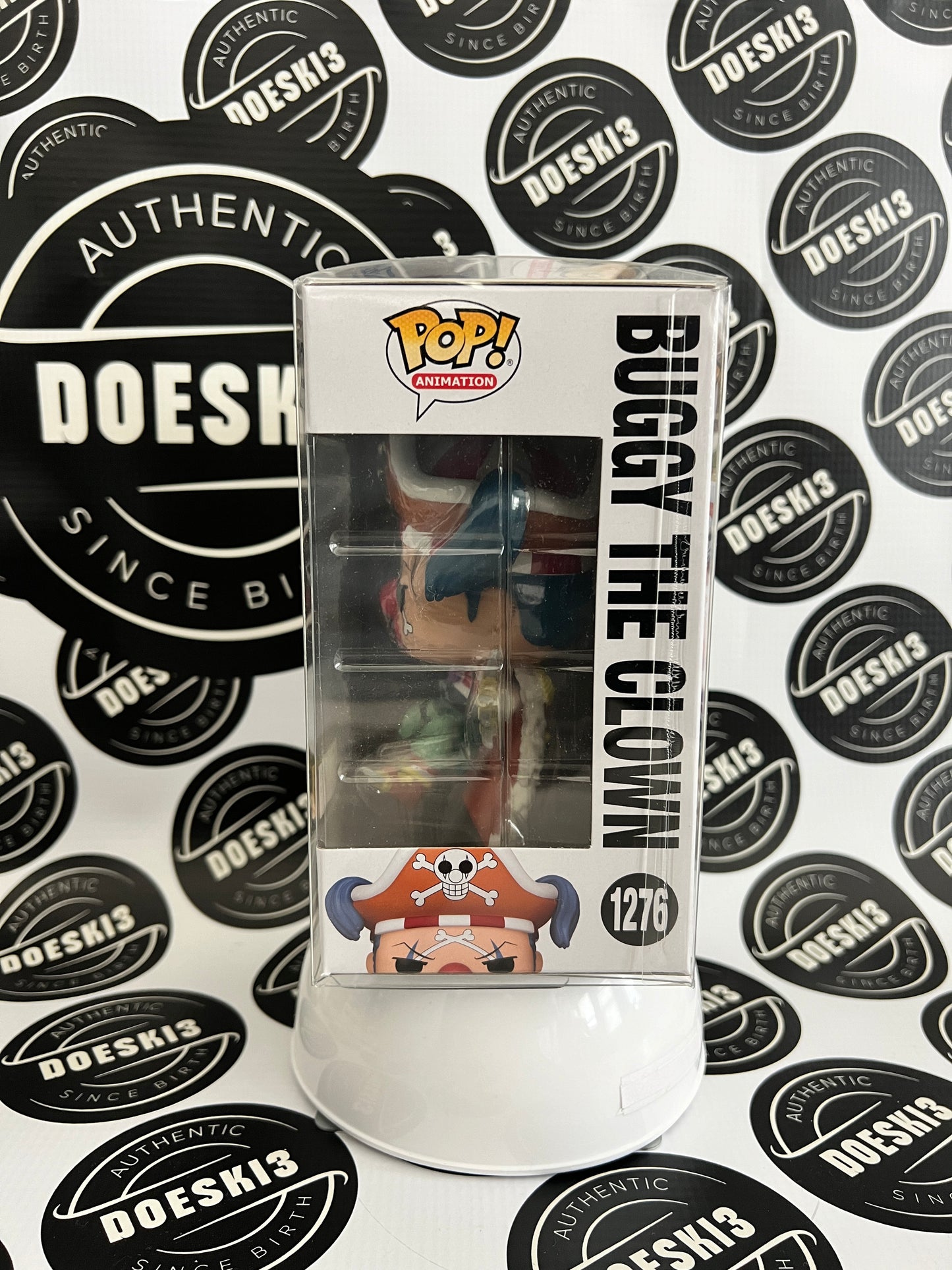 Funko Pop! One Piece Buggy the Clown #1276 Hot Topic Exclusive W/Protector