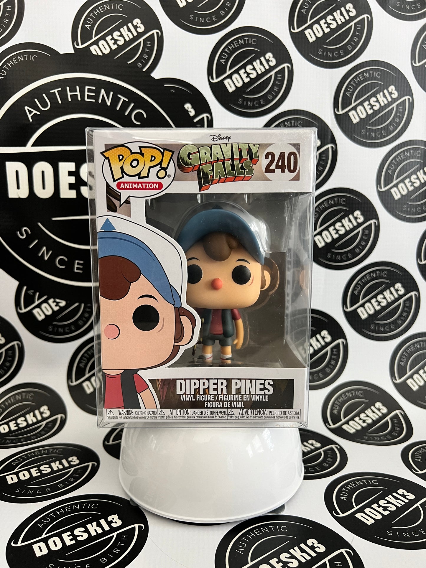 Funko Pop! Animation Disney Gravity Falls Dipper Pines #240 W/Protector