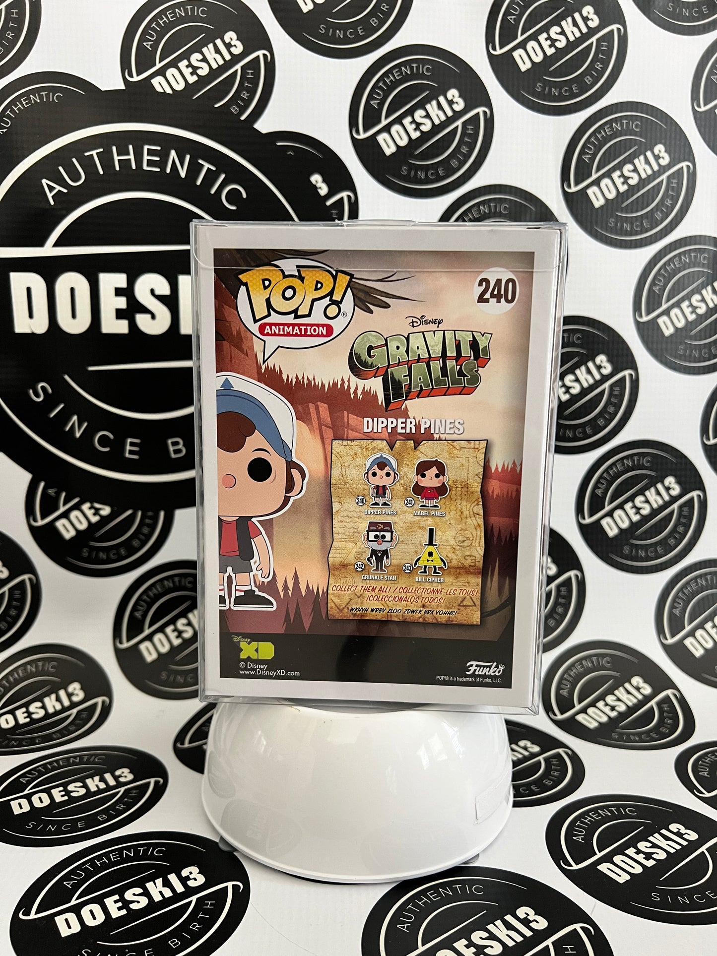 Funko Pop! Animation Disney Gravity Falls Dipper Pines #240 W/Protector
