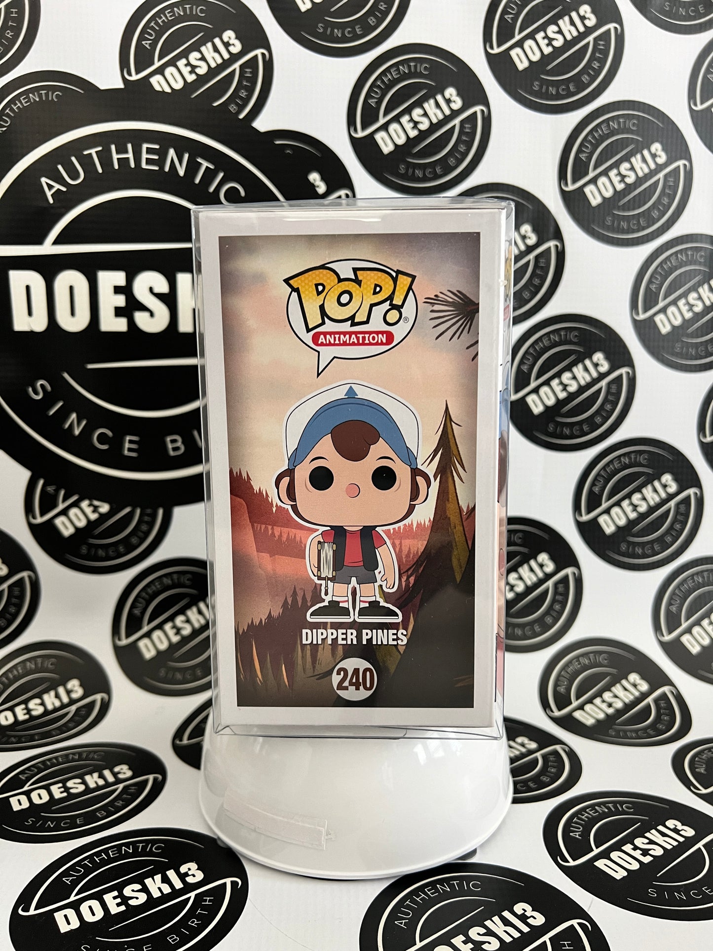 Funko Pop! Animation Disney Gravity Falls Dipper Pines #240 W/Protector