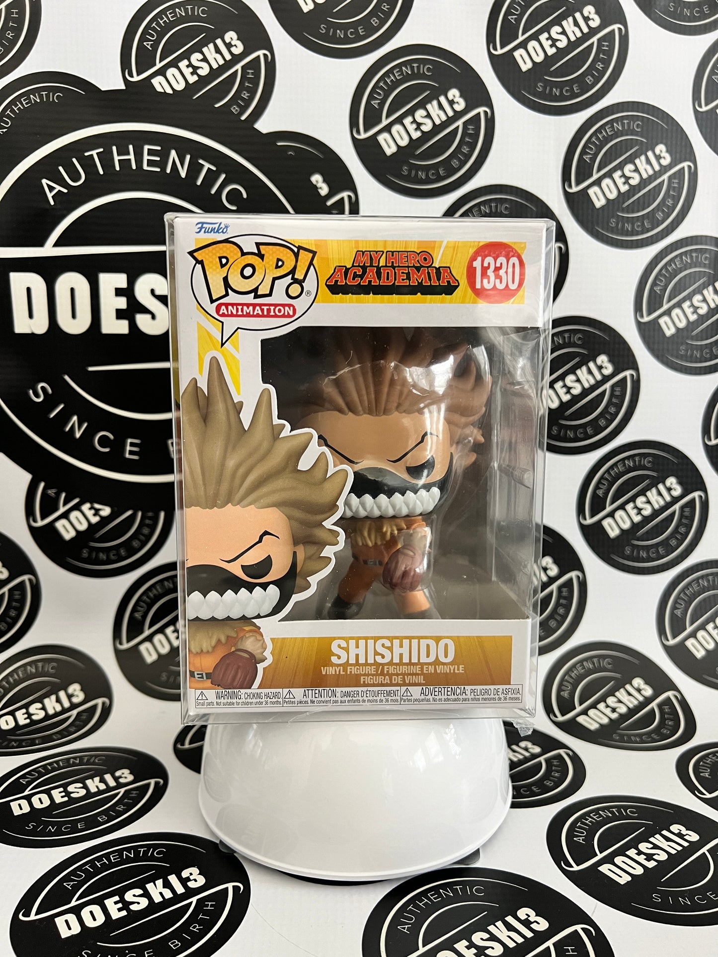 Funko Pop! My Hero Academia Baseball Shishido #1330 W/Protector