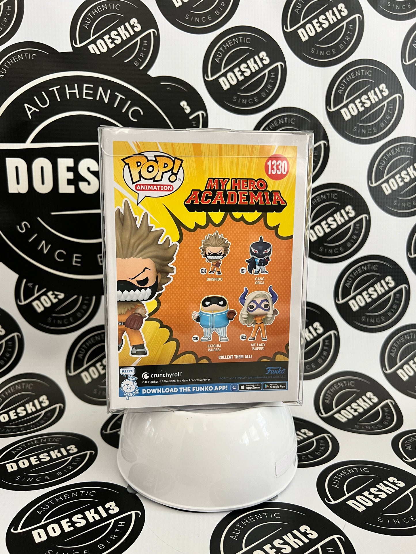 Funko Pop! My Hero Academia Baseball Shishido #1330 W/Protector