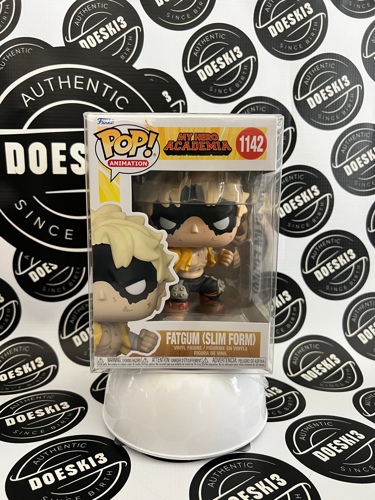 Funko Pop My Hero Academia - Fatgum (Slim Form) #1142 W/Protector