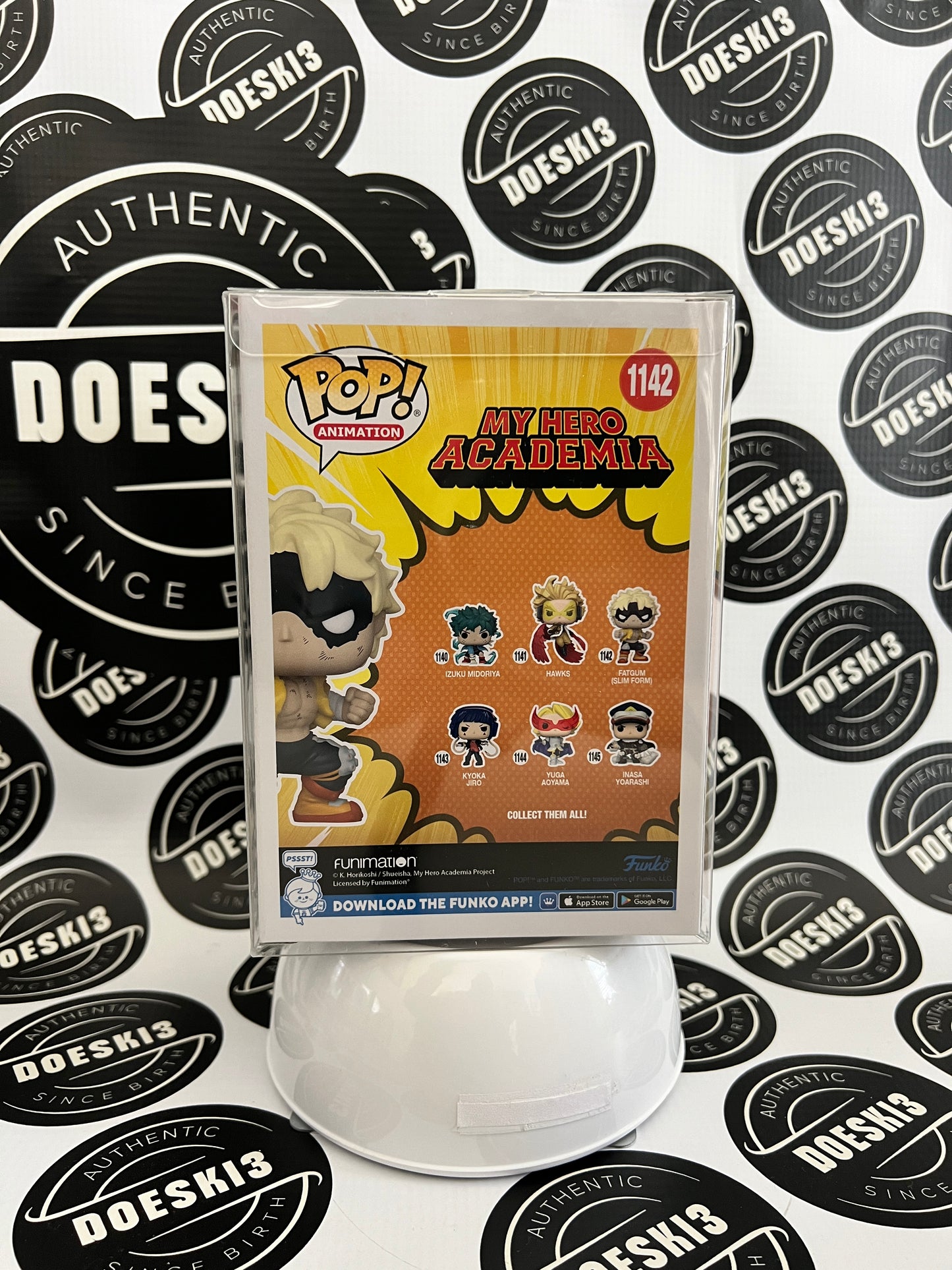 Funko Pop My Hero Academia - Fatgum (Slim Form) #1142 W/Protector