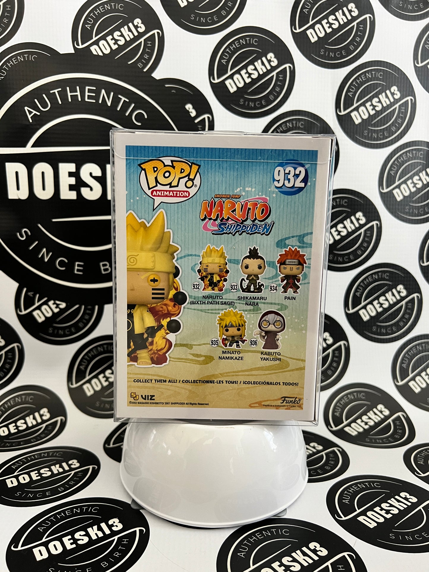 Funko Pop! Naruto Shipuden Naruto (Sixth Path Sage) #932 W/Protector