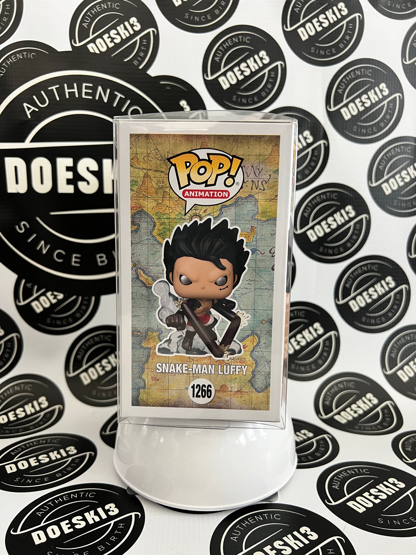 Funko Pop! One Piece - Snake-Man Luffy #1266 W/Protector