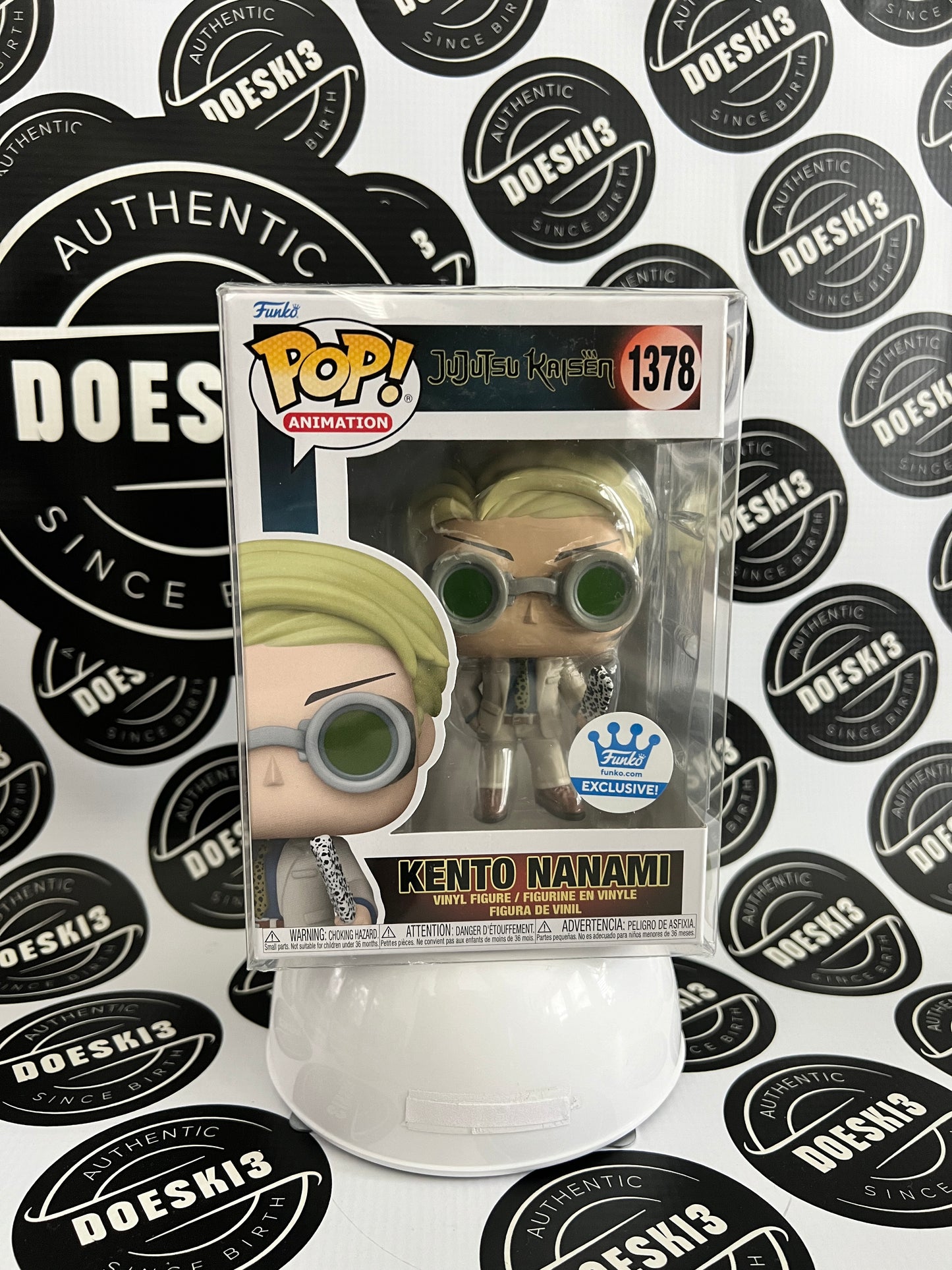 Funko Pop! Jujutsu Kaisen - Kento Nanami #1378 Funko (Exclusive) W/Protector