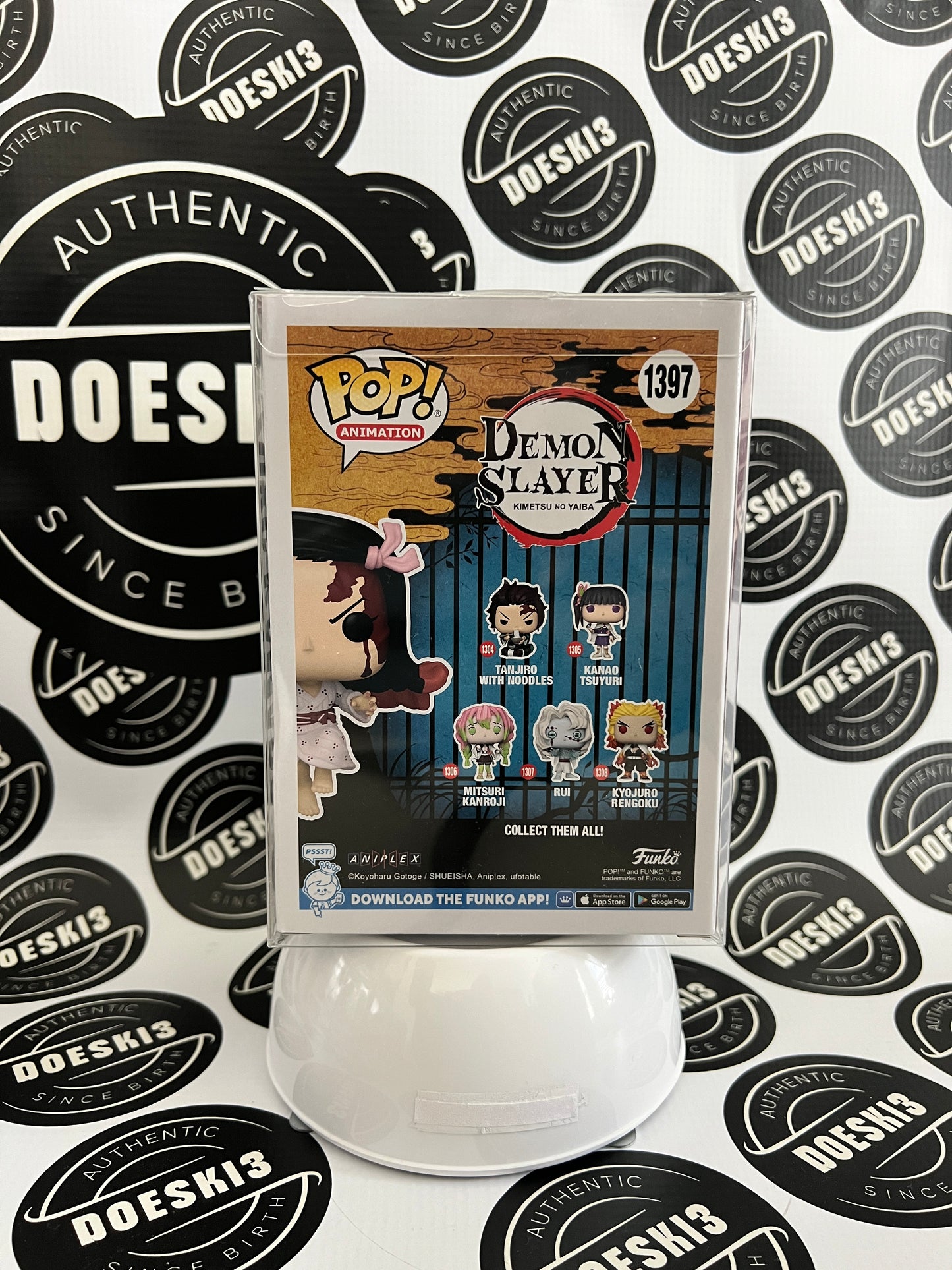 Funko Pop! Animation #1397 Nezuko Kamado Leaping Demon Slayer Target Exclusive W/Protector