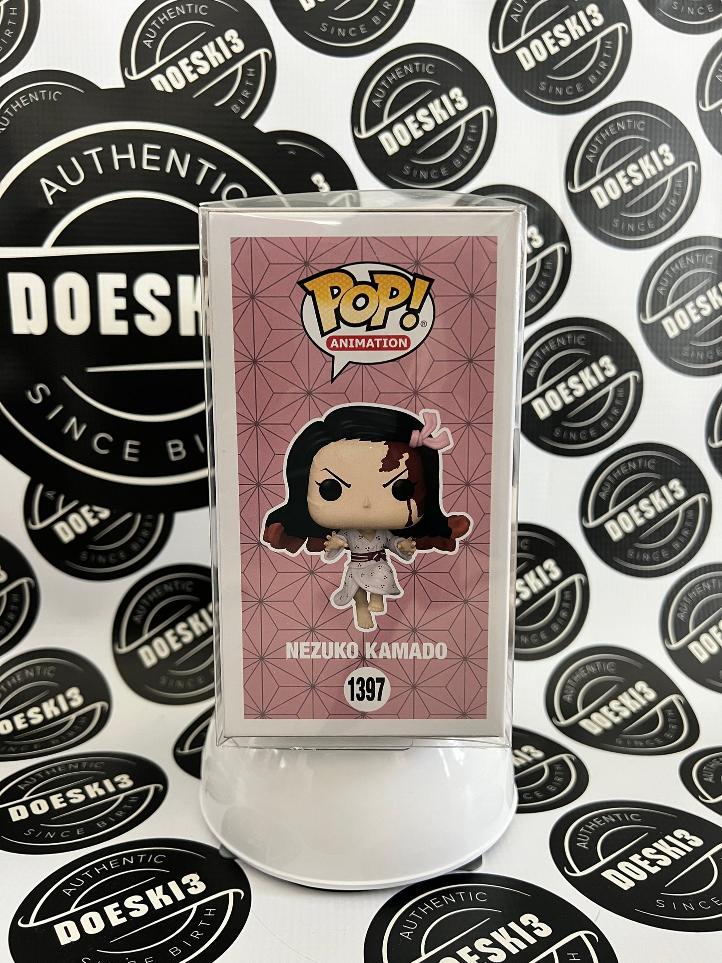 Funko Pop! Animation #1397 Nezuko Kamado Leaping Demon Slayer Target Exclusive W/Protector
