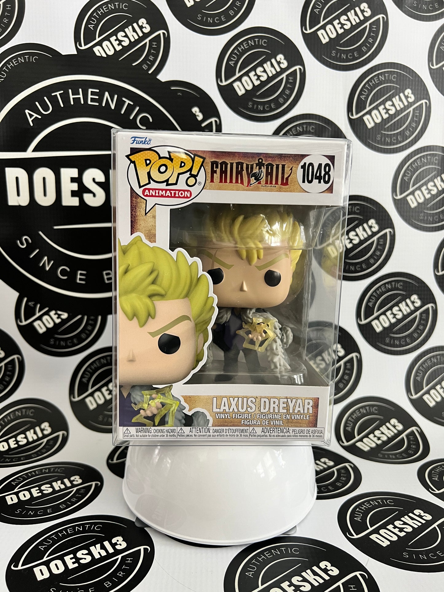 Funko Pop! Animation Anime Fairy Tail Laxus Dreyar #1048 W/Protector