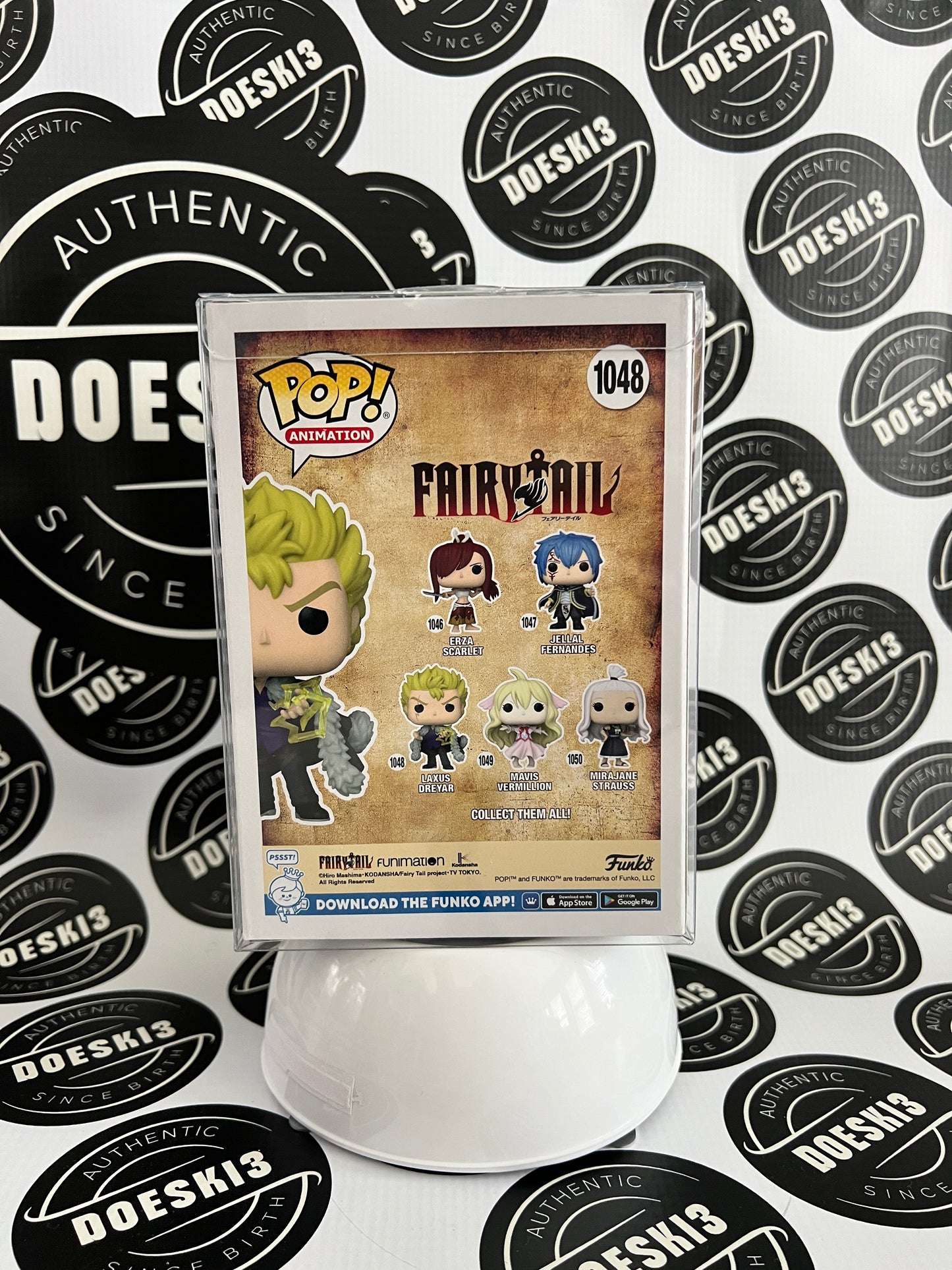Funko Pop! Animation Anime Fairy Tail Laxus Dreyar #1048 W/Protector