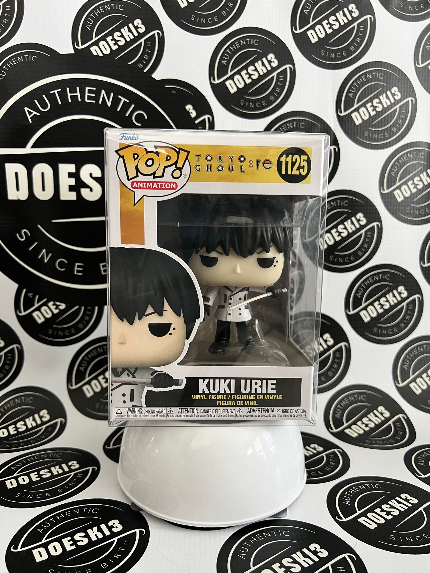 Funko Pop! Tokyo Ghoul:re Kuki Urie #1125 W/Protector