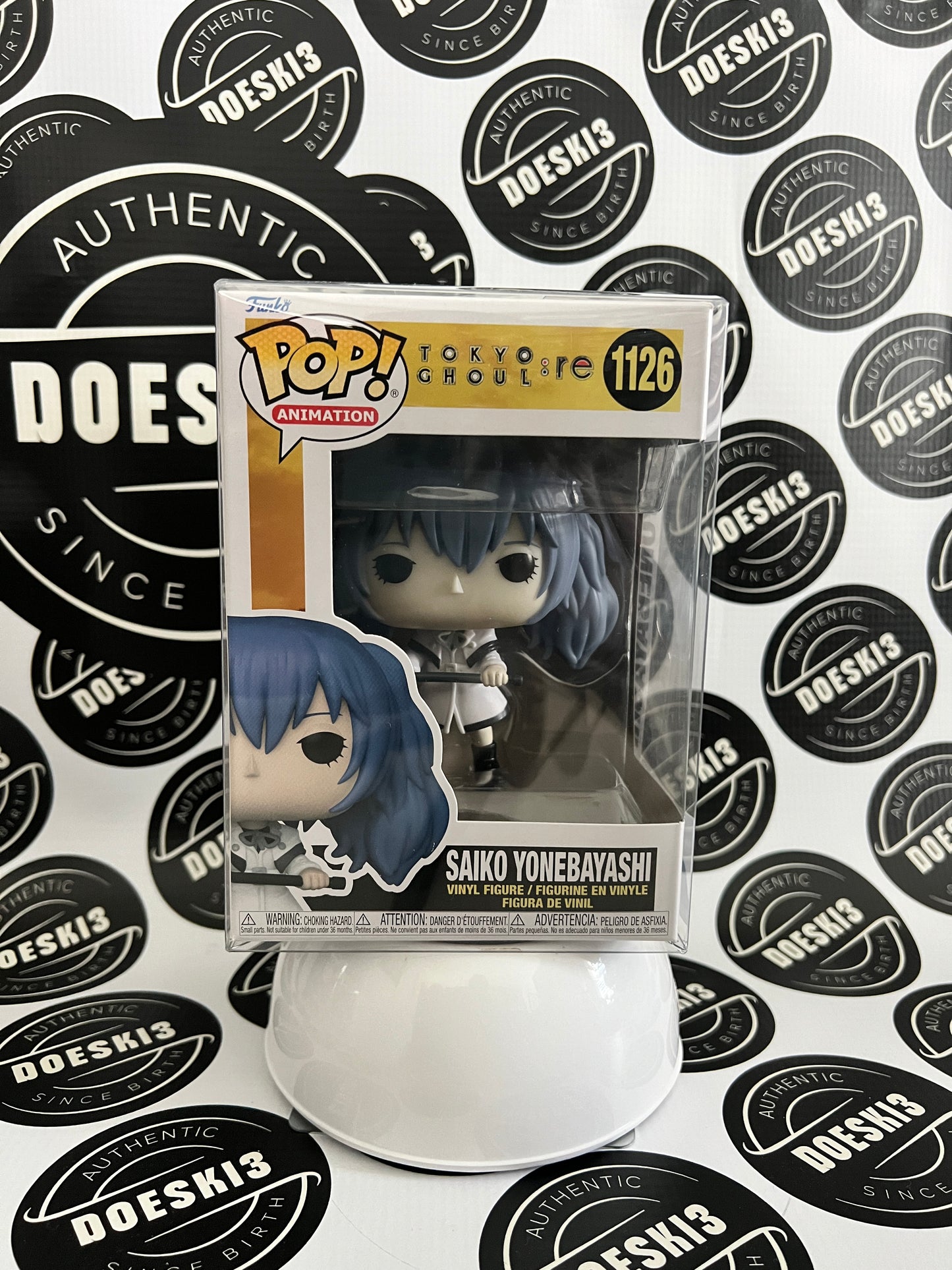 Funko Pop! Saiko Yonebayashi #1126 Tokyo Ghoul:re W/Protector