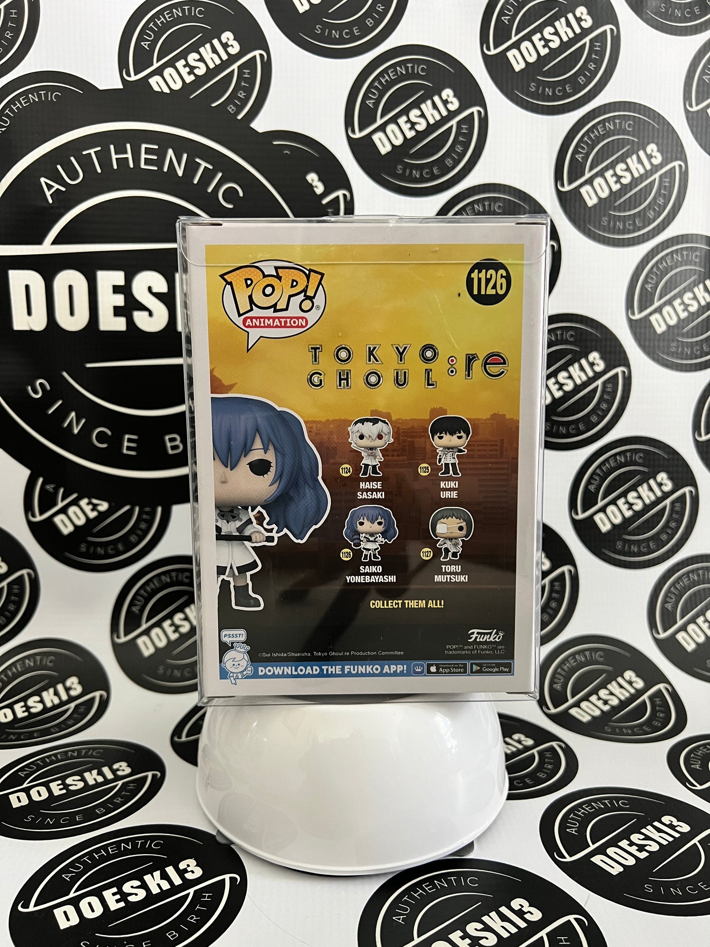 Funko Pop! Saiko Yonebayashi #1126 Tokyo Ghoul:re W/Protector