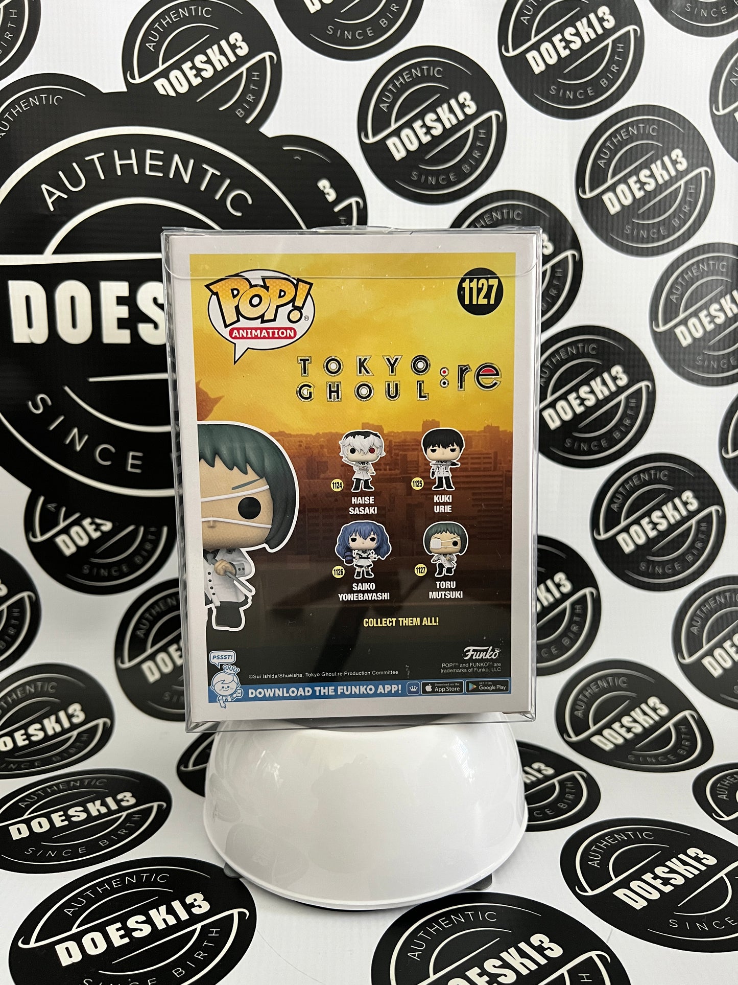 Funko Pop! Animation Tokyo Ghoul:re Toru Mutsuki #1127 W/Protector