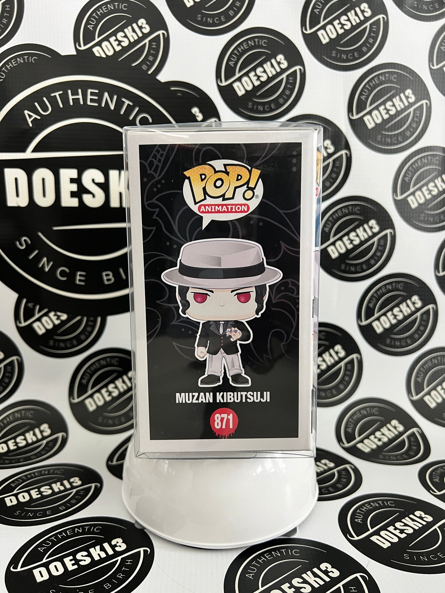 Funko Pop! Animation: Demon Slayer- Muzan Kibutsuji #871 W/Protector