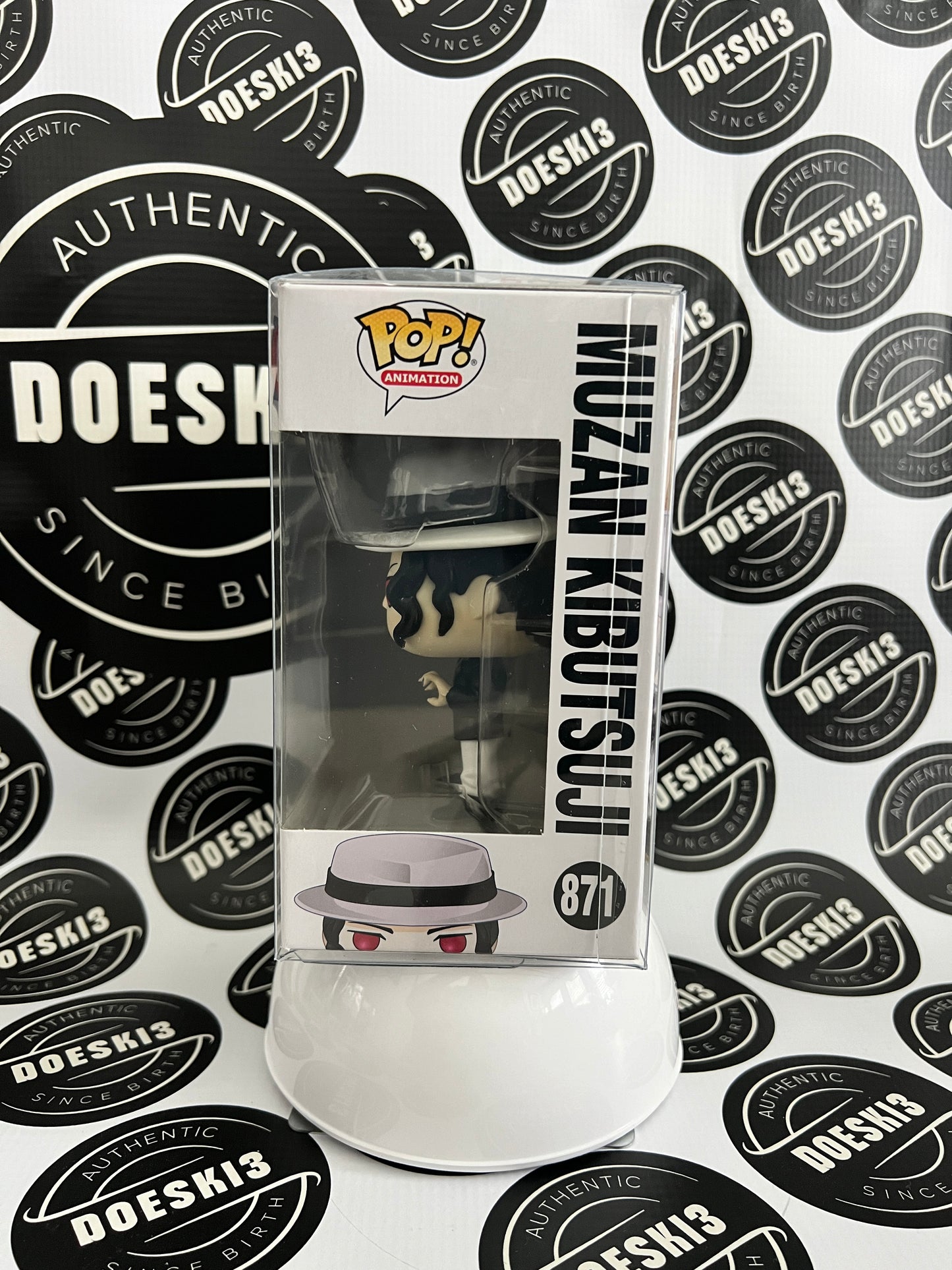 Funko Pop! Animation: Demon Slayer- Muzan Kibutsuji #871 W/Protector