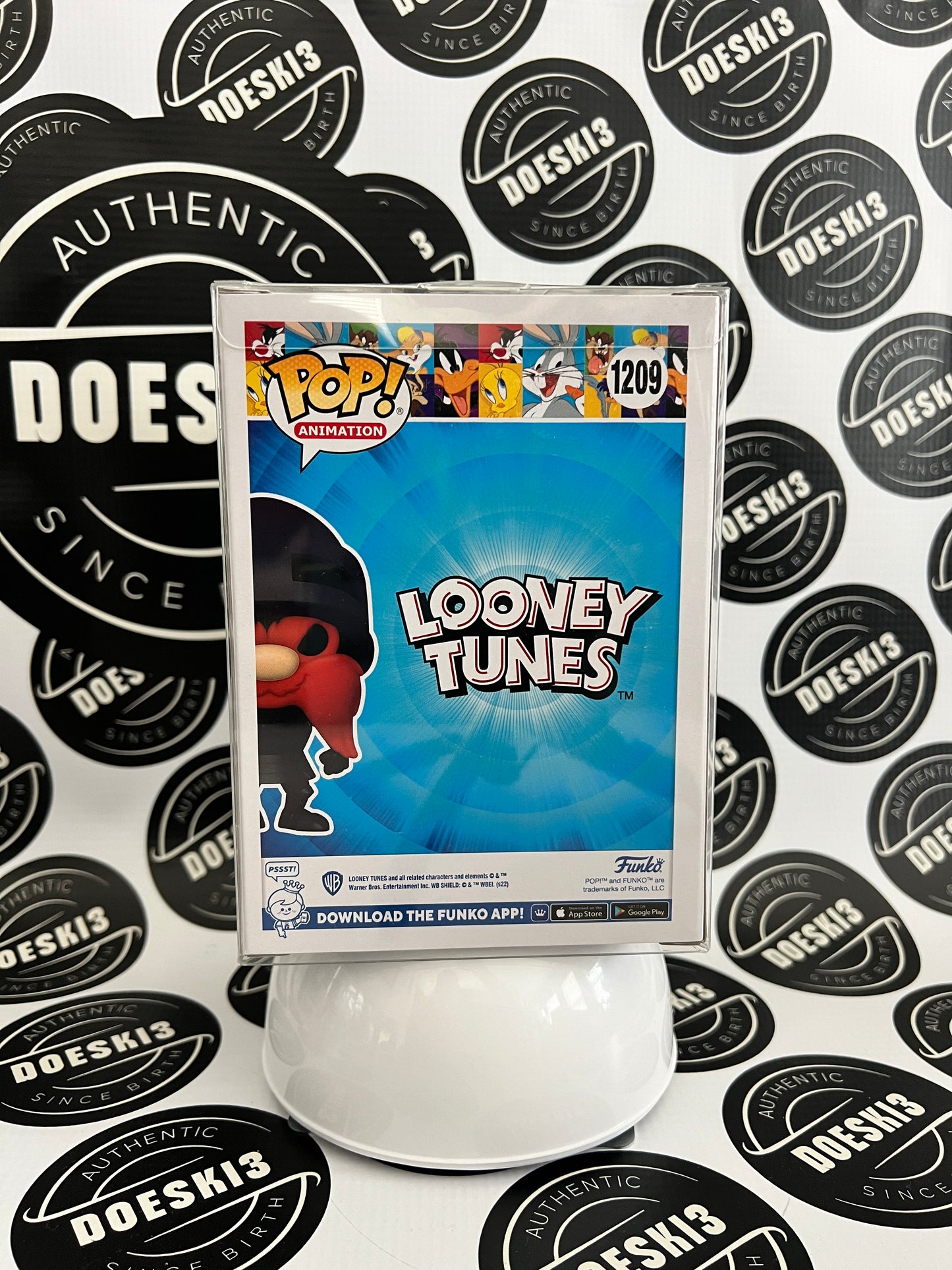 Funko Pop! Looney Tunes Yosemite Sam Black Knight #1209 2022 NYCC Exclusive W/Protector