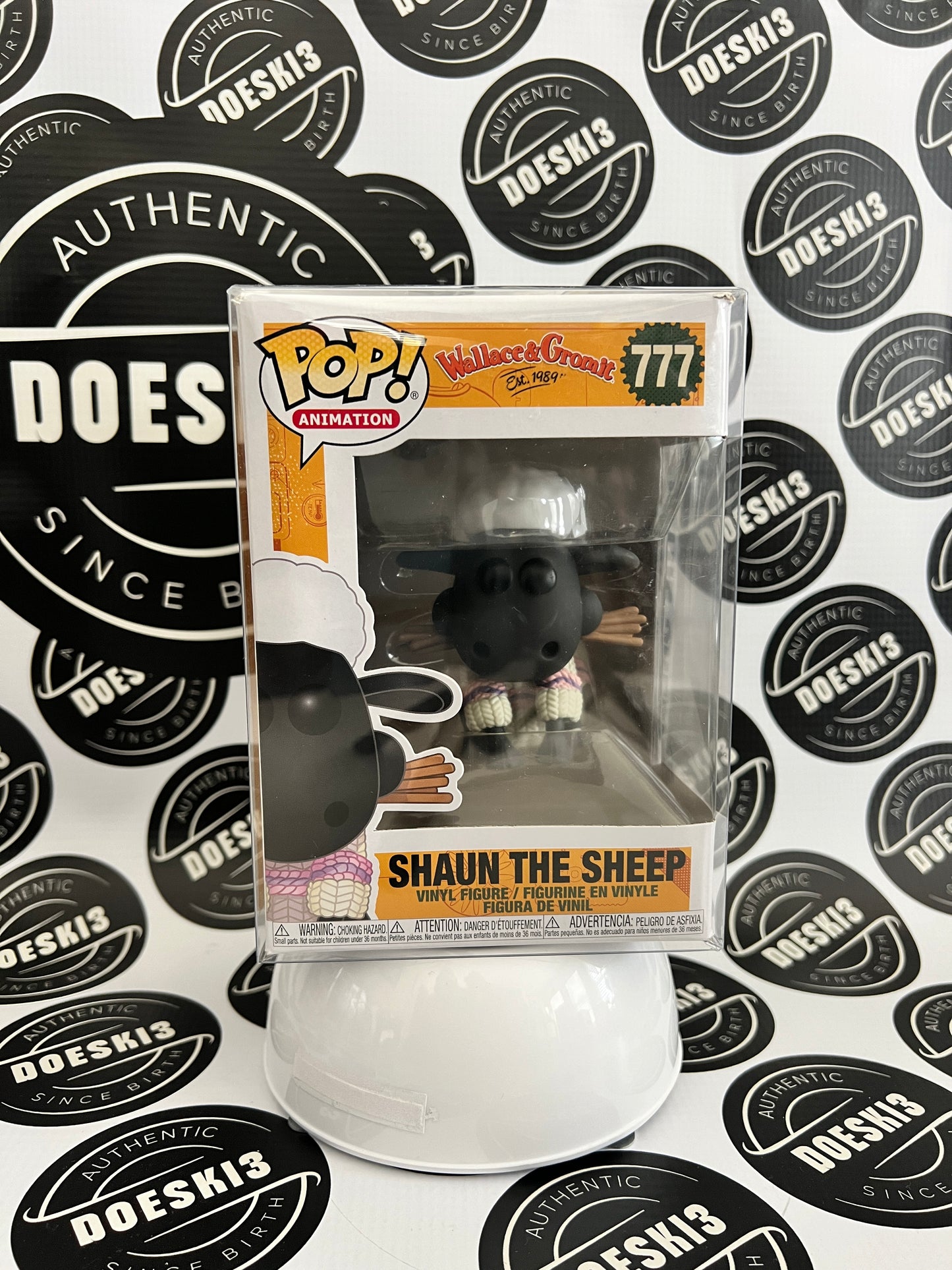 Funko Pop! Wallace & Gromit - Shaun the Sheep #777 W/Protector